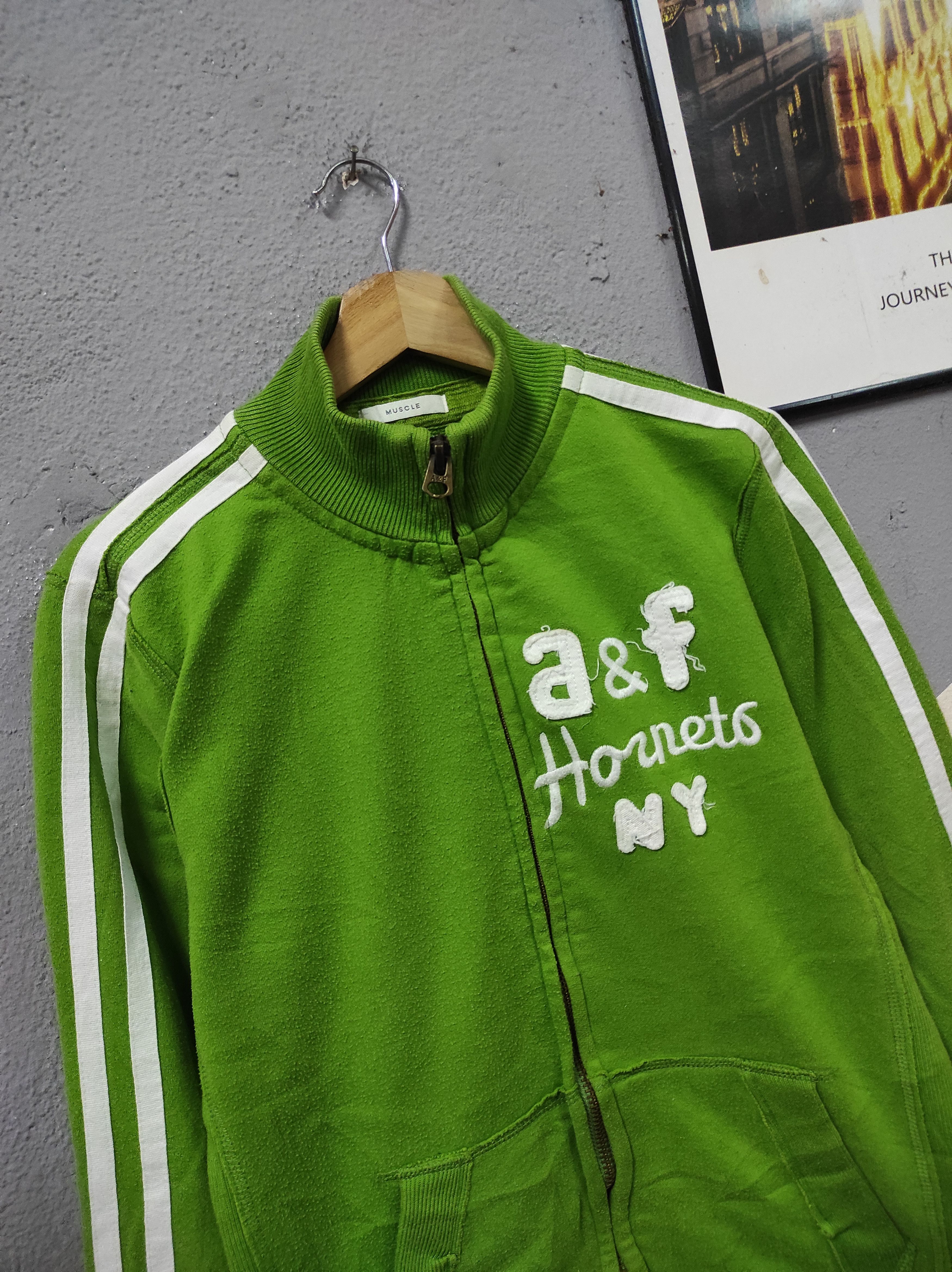 Abercrombie & Fitch × American Eagle Outfitters ABERCROMBIE & FITCH NY JACKET SWEATER Size US S / EU 44-46 / 1 - 2 Thumbnail