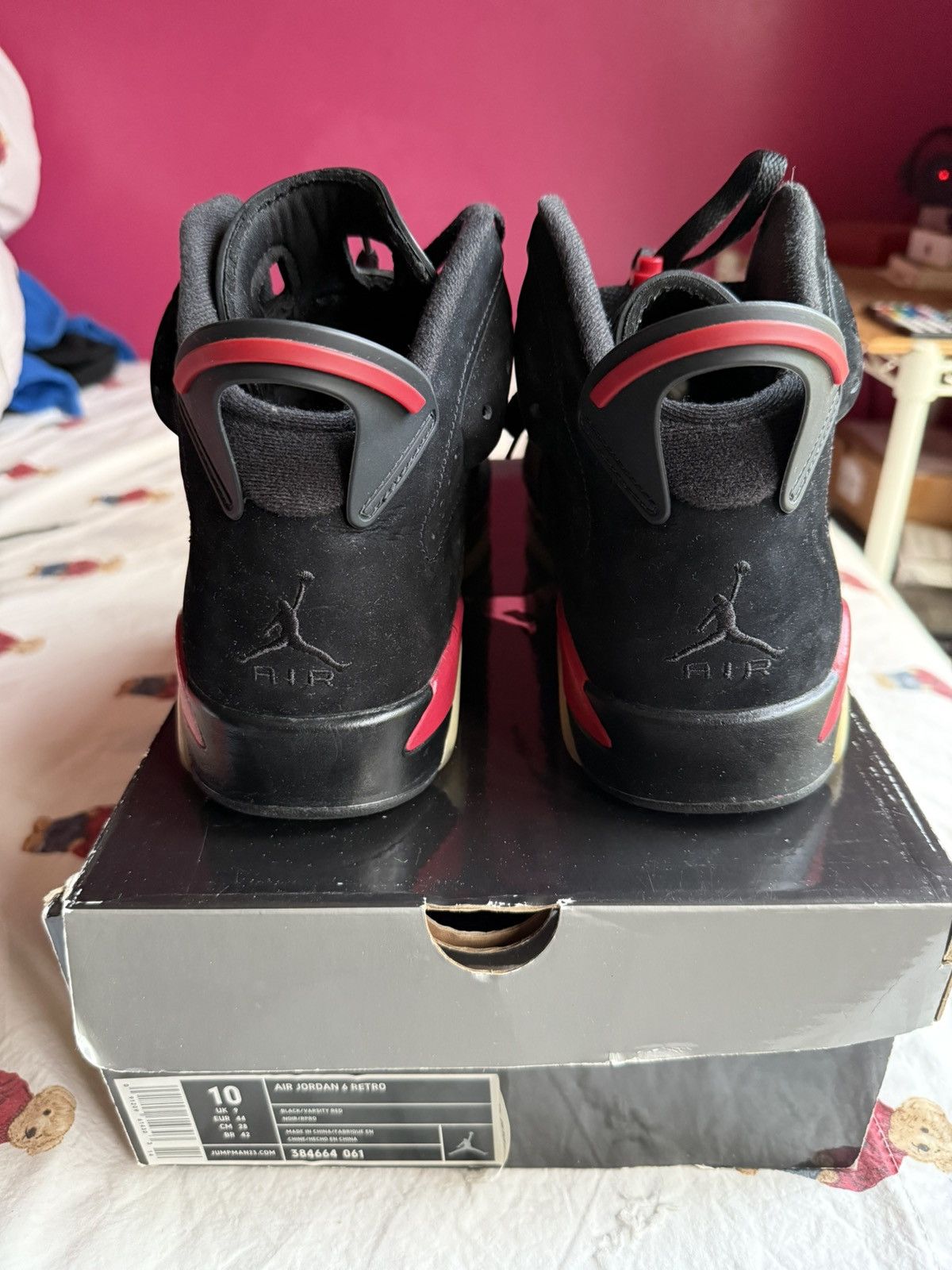 Jordan Brand 2010 Jordan 6 “Varsity Red” Size US 10 / EU 43 - 6 Thumbnail