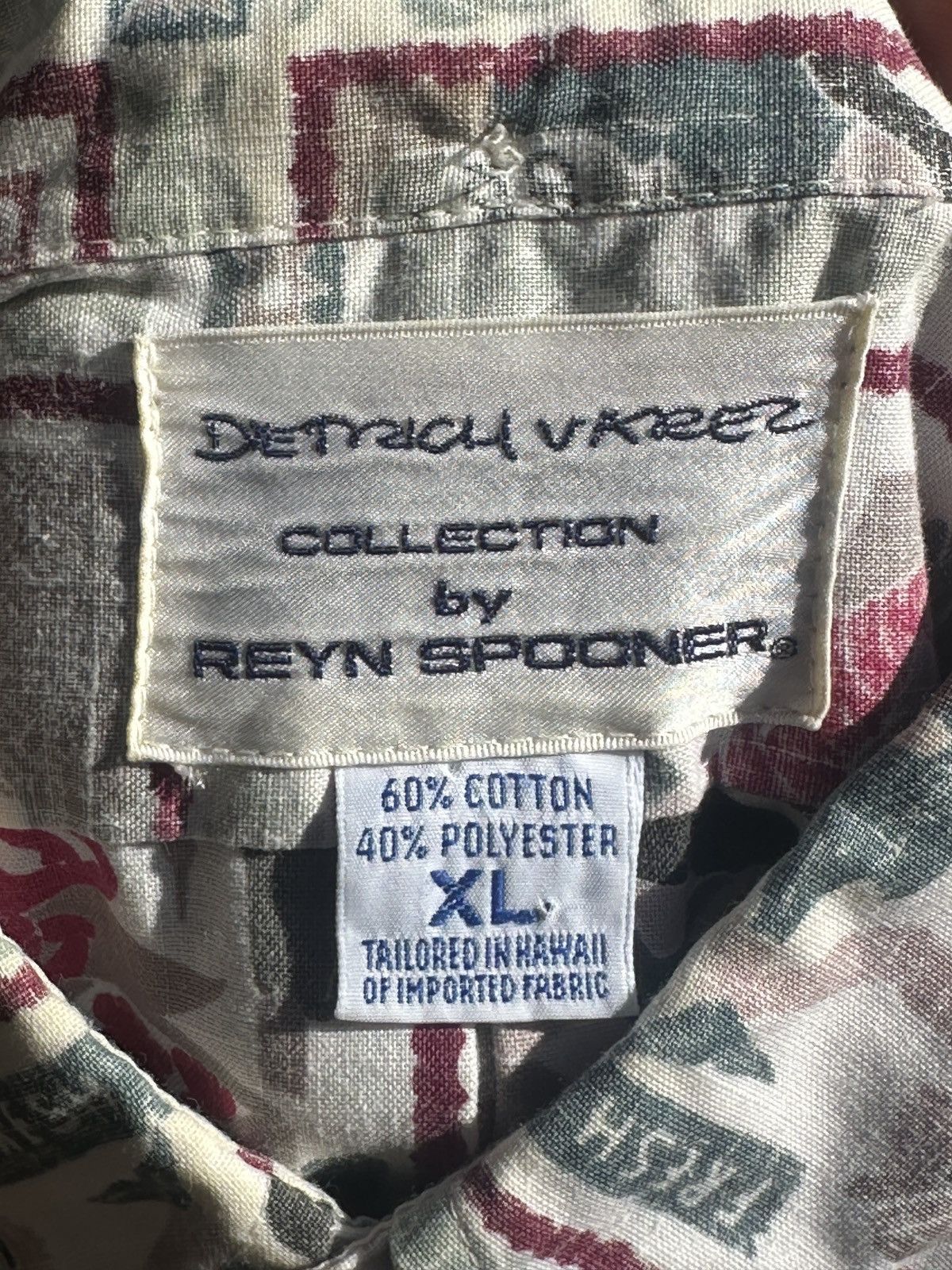 Reyn Spooner RARE VTG Reyn Spooner Dietrich Varez XL Maui Lobster Size US XL / EU 56 / 4 - 4 Thumbnail