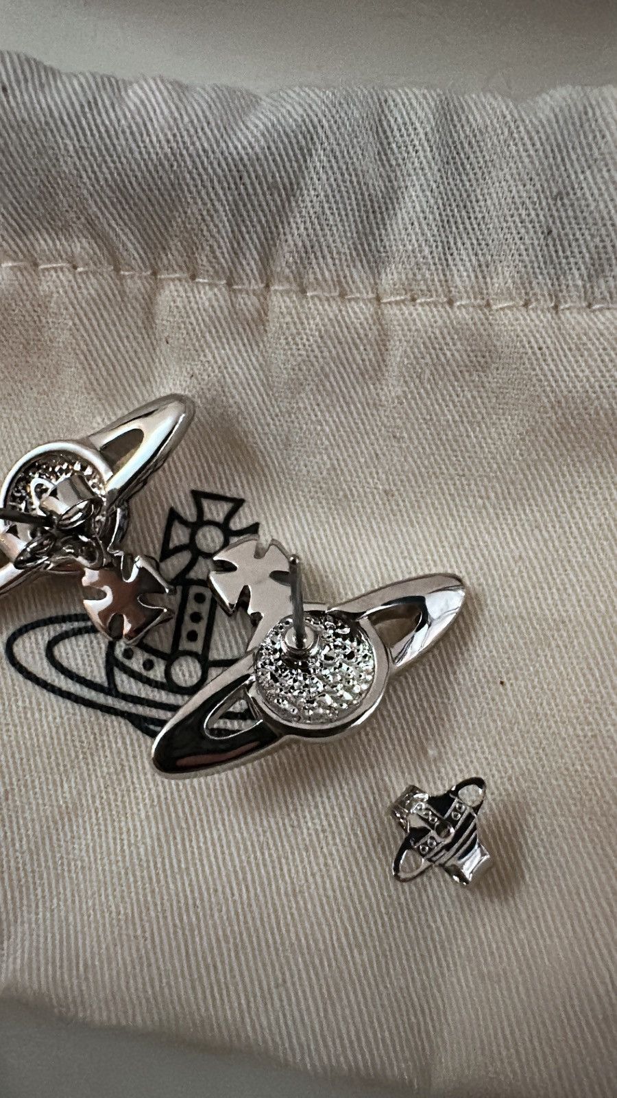 Vivienne Westwood Vivienne Westwood Neil Earrings Size ONE SIZE - 3 Thumbnail
