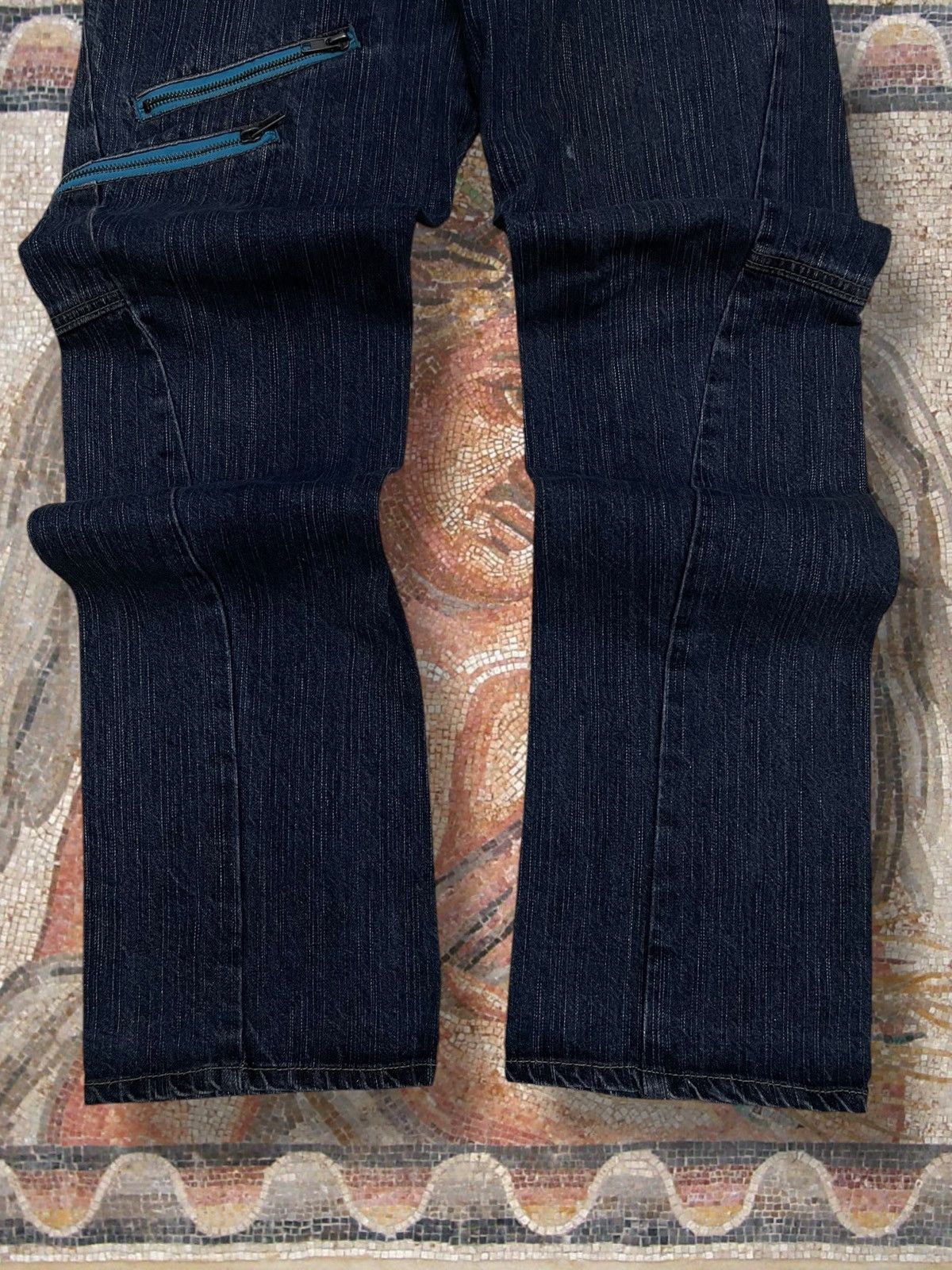 Hysteric Glamour Vintage Og 90s Japan Designer Antful Punk Double Waist Denim Size US 29 - 3 Thumbnail