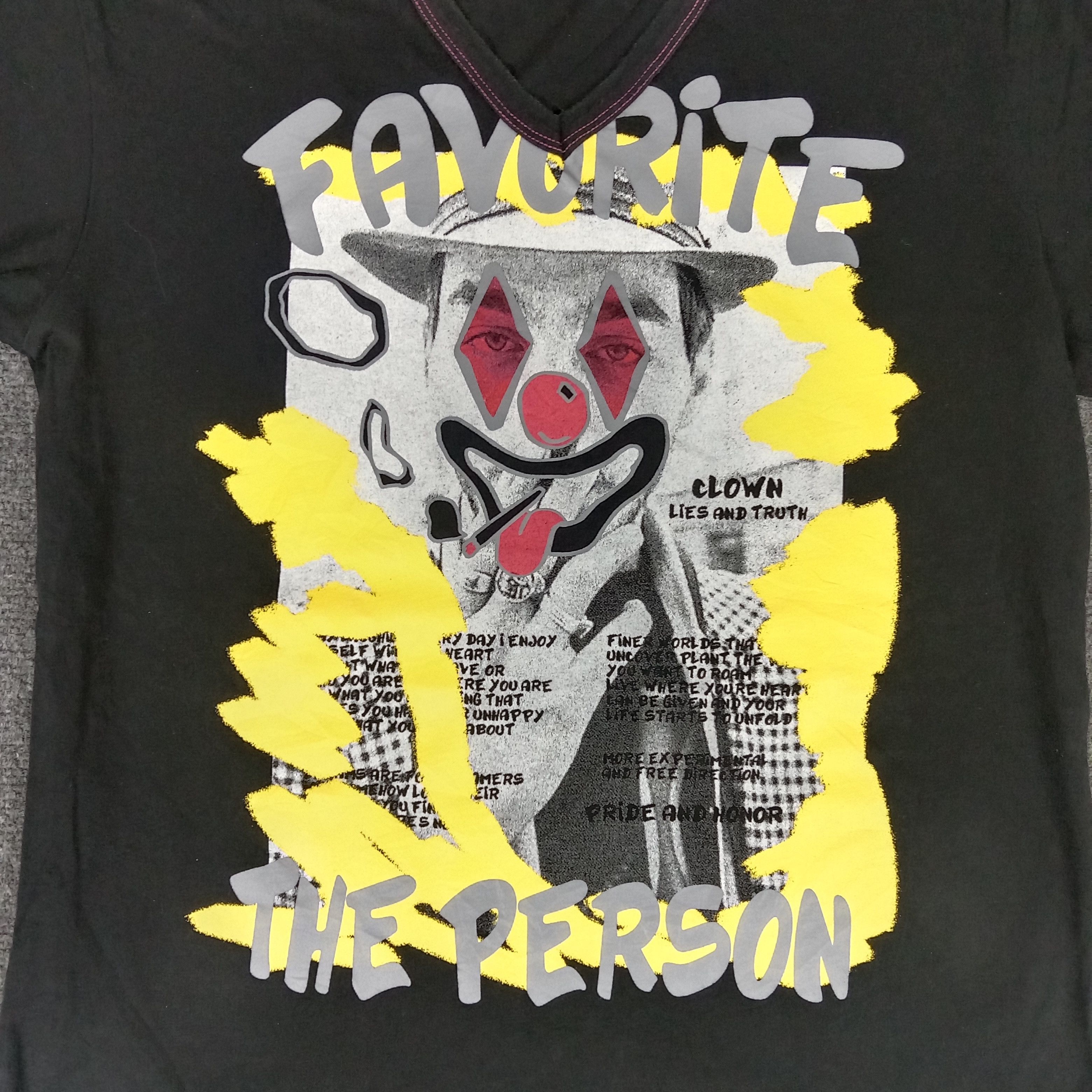 PPFM × Vintage PPFM Favorite The Person Clown Japanese Tshirt Size US M / EU 48-50 / 2 - 2 Thumbnail