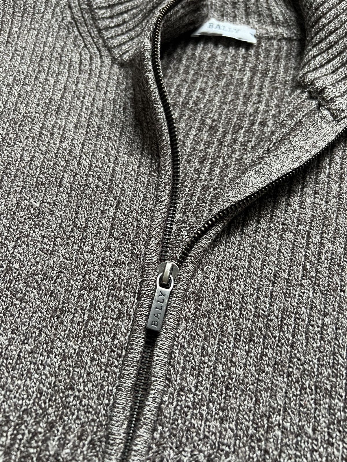 Bally Rare Bally Knit Zip Up Cardigan With Sweater Size US L / EU 52-54 / 3 - 8 Thumbnail