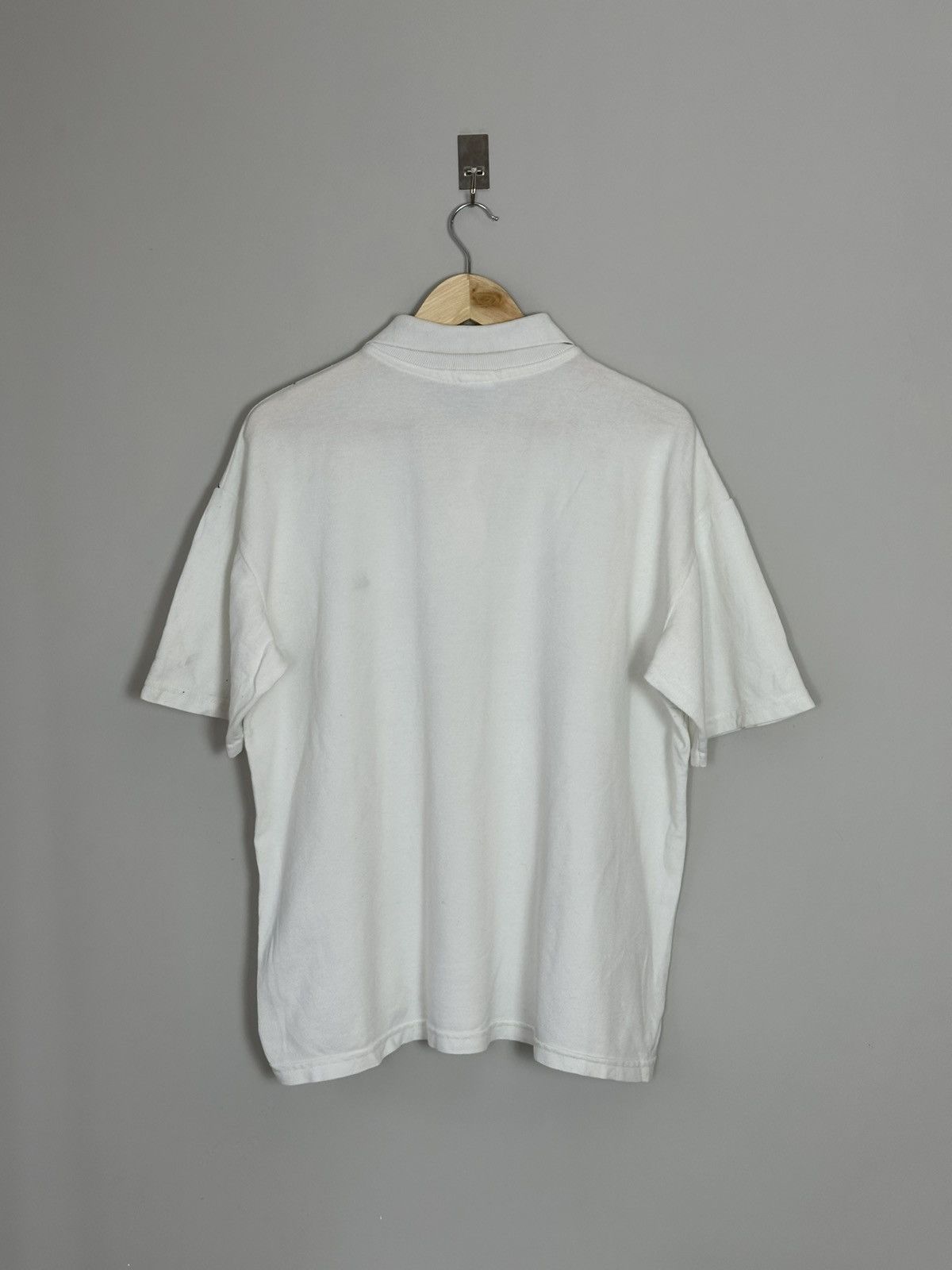 Lacoste Vintage Lacoste Polo XXL Made in France Grid Pattern Size US XXL / EU 58 / 5 - 5 Thumbnail