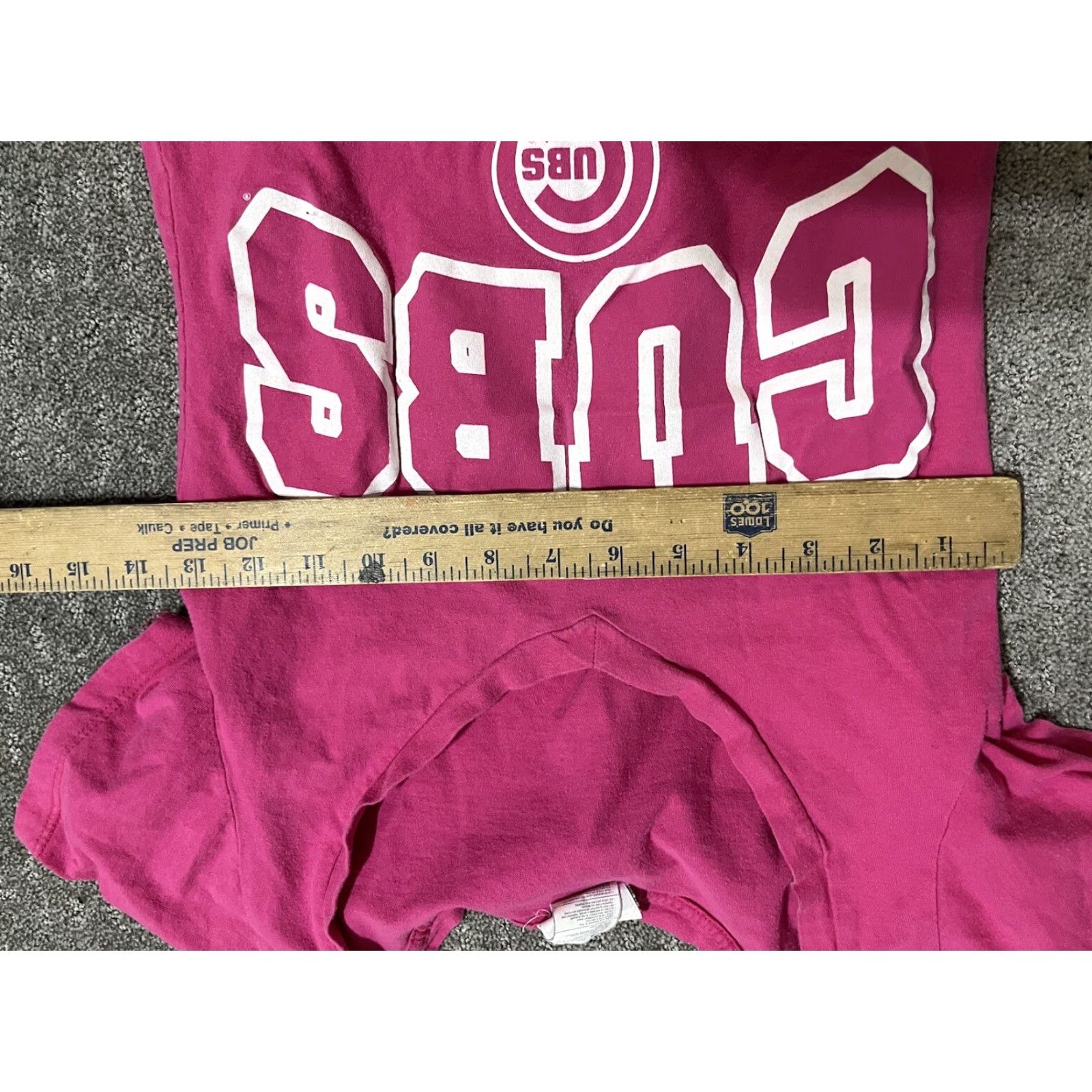 Vintage Genuine Merchandise 5th Ocean Chicago Bear Pink Tank SZ Small V Neck Size S / US 4 / IT 40 - 5 Thumbnail