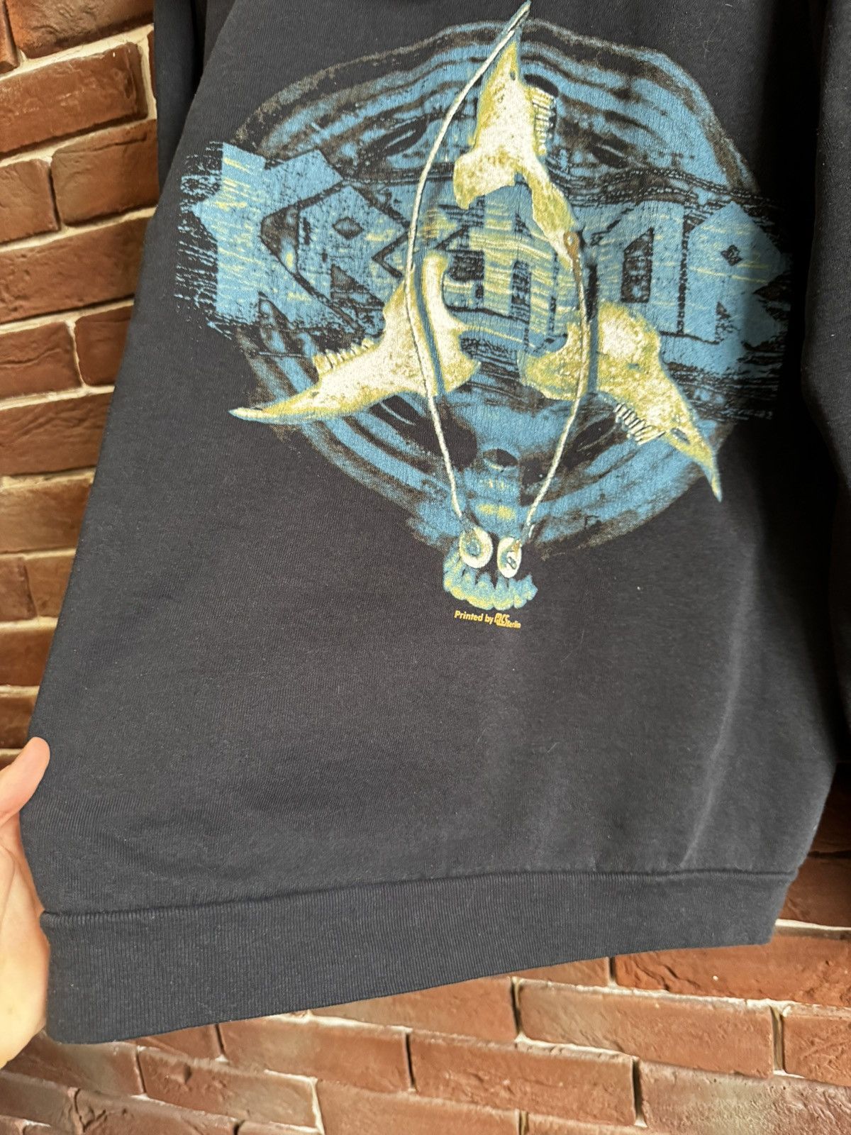 Band Tees Vintage 90s Kreator Thrash Metal Band Hoodie L black Size US L / EU 52-54 / 3 - 7 Thumbnail