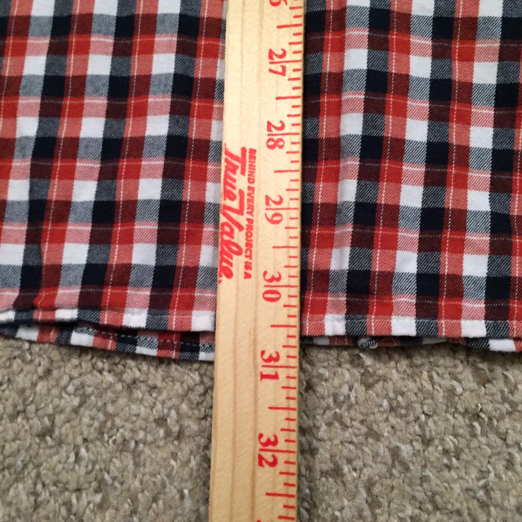Banana Republic Banana Republic Shirt Mens XL Red Blue Plaid Long Sleeve Button Up Flannel Size US XL / EU 56 / 4 - 7 Thumbnail