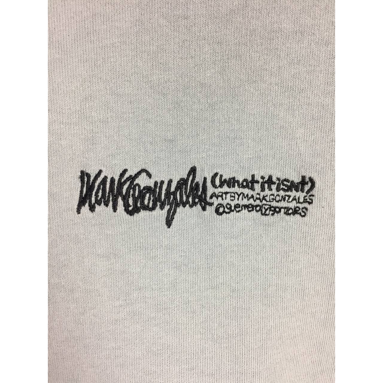 Vintage Mark Gonzales Skateboards What It Isnt Long Sleeve Tee Size US M / EU 48-50 / 2 - 14 Thumbnail
