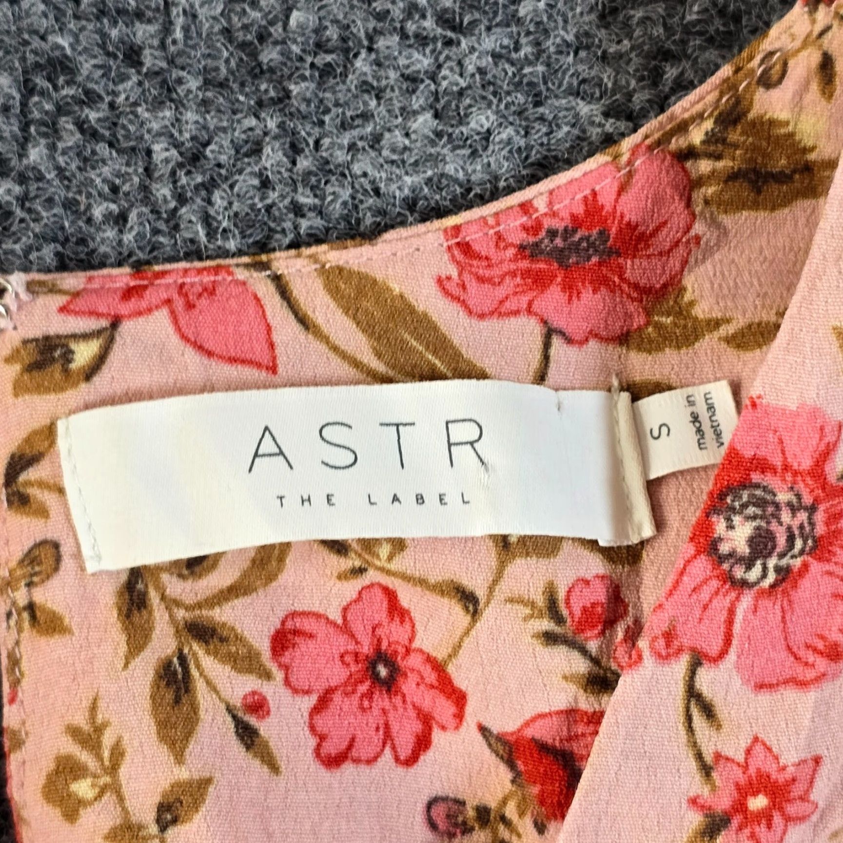 ASTR The Label VINTAGE? ASTR The Label Dress Womens Size Small Pink Floral A Line Cottage Prairie Casual Size S / US 4 / IT 40 - 4 Thumbnail