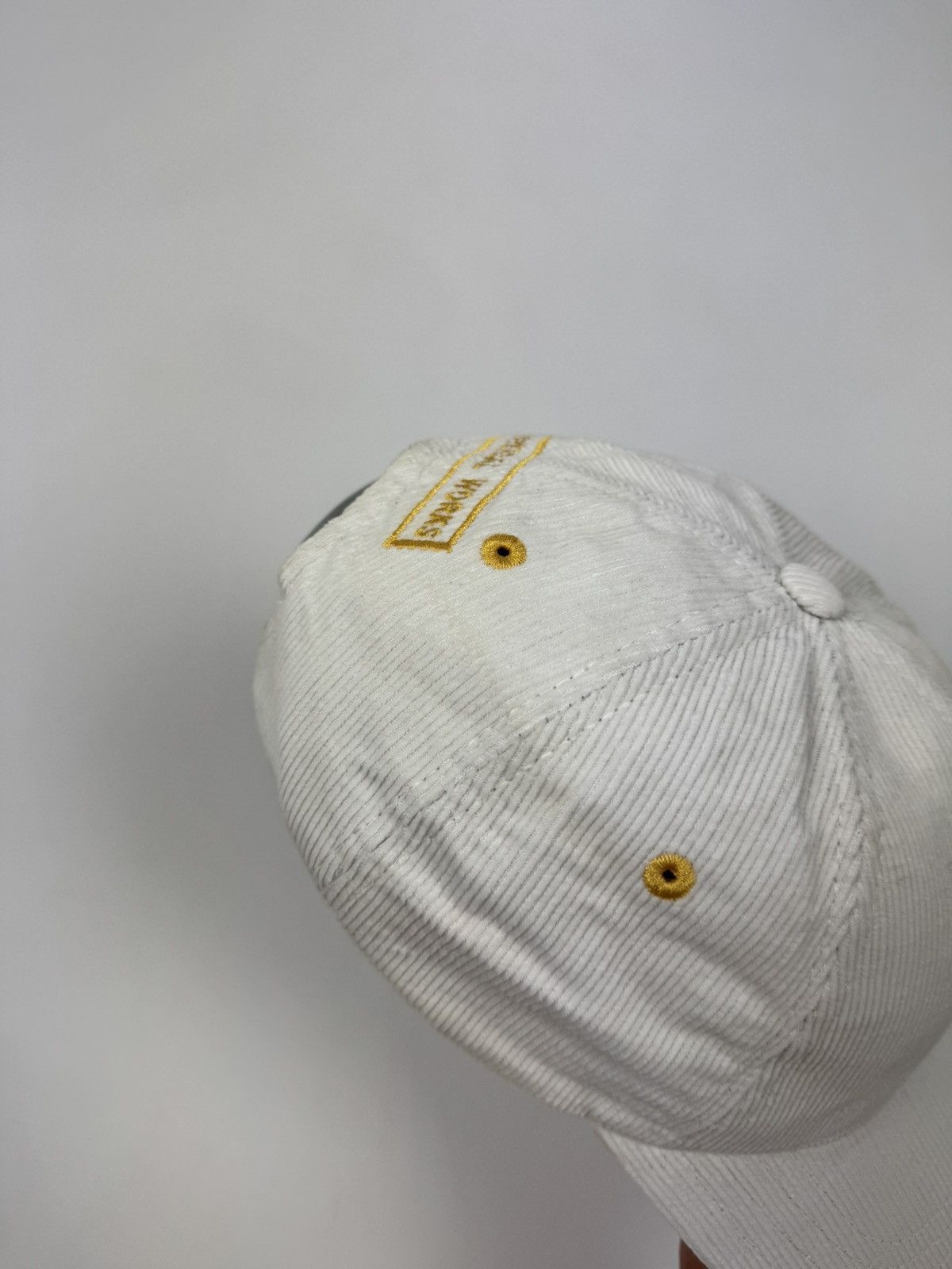 Universal Works Universal Works Corduroy Old White Basic Cap Size ONE SIZE - 8 Thumbnail