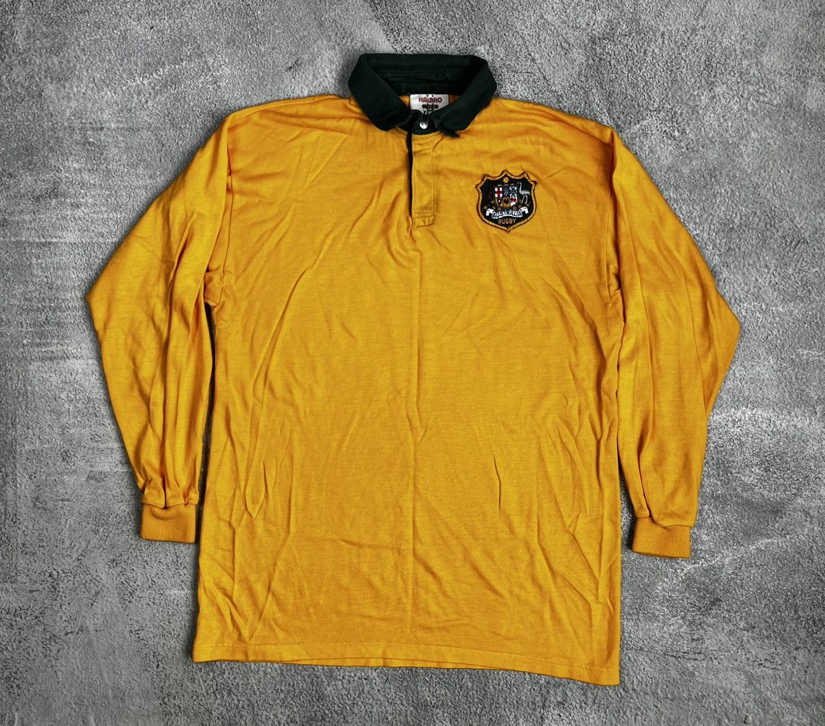 Rugby Ralph Lauren Vintage Australian Rugby Long Sleeve Rugby Jersey Polo Size US M / EU 48-50 / 2 - 1 Thumbnail