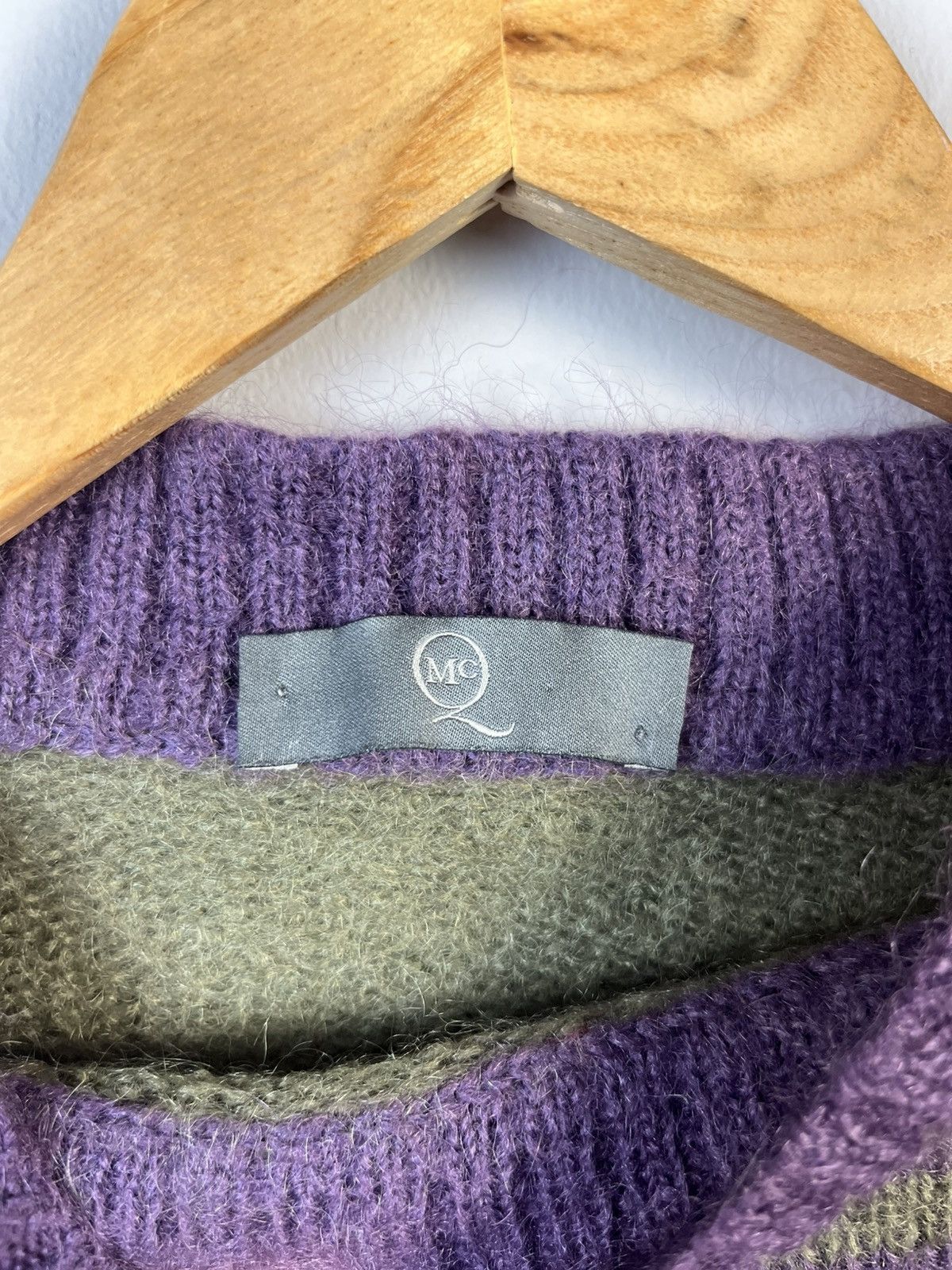 Alexander McQueen × McQ Alexander McQueen Alexander McQueen MCQ Luxury Mohair & Wool Sweater Italy Size XS / US 0-2 / IT 36-38 - 8 Thumbnail