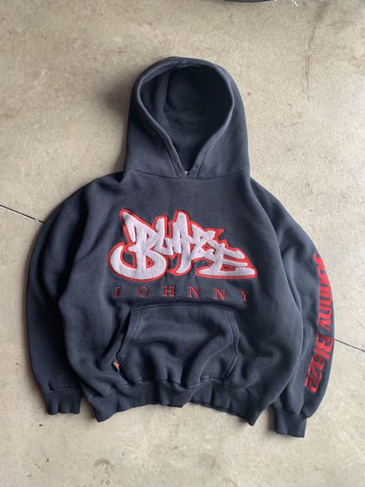 Vintage 90s Johnny Blaze Hoodie | Grailed