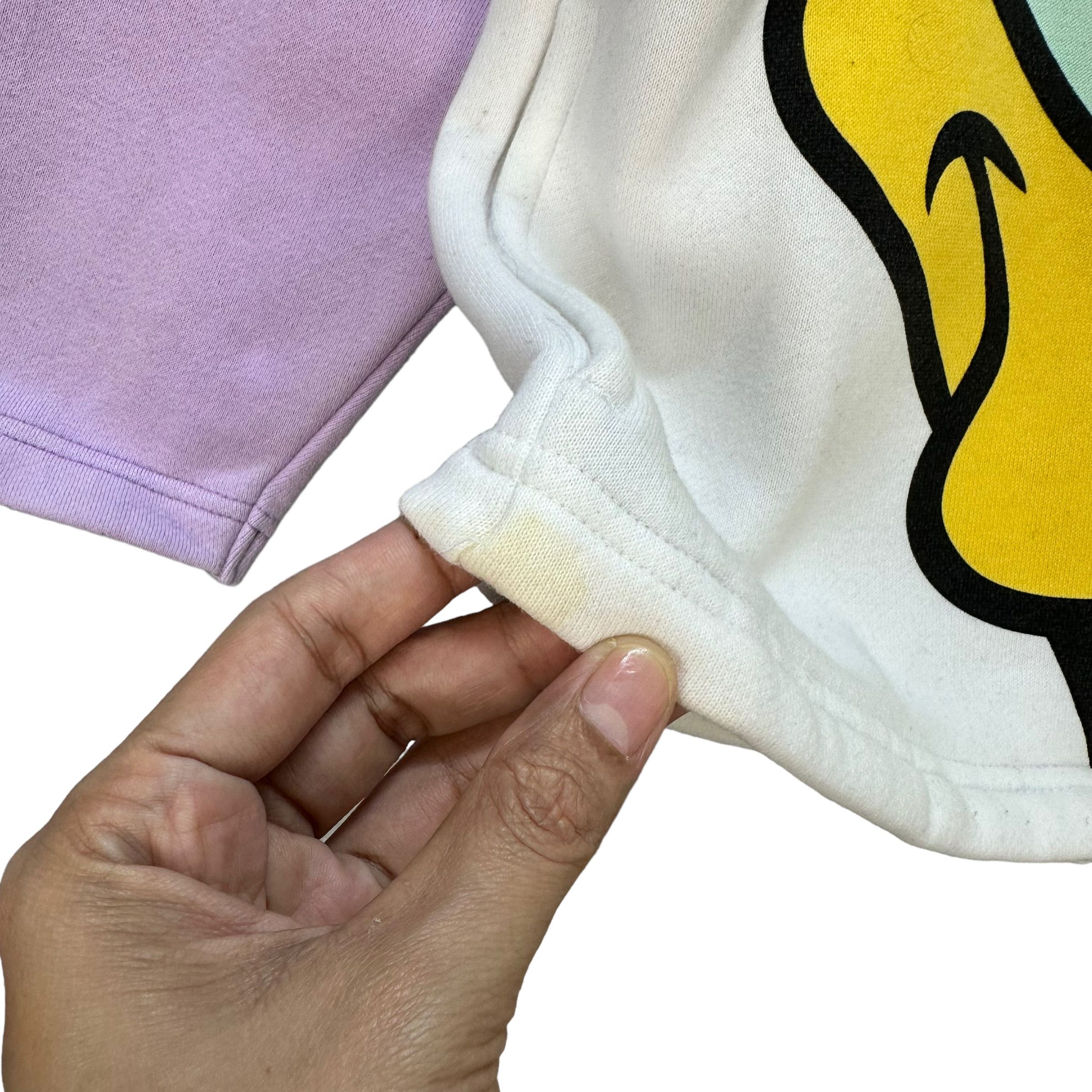 Cartoon Network DISNEY DAISY DUCK OVERPRINT ZIPPER HOODIES #9149-62 Size L / US 10 / IT 46 - 6 Thumbnail