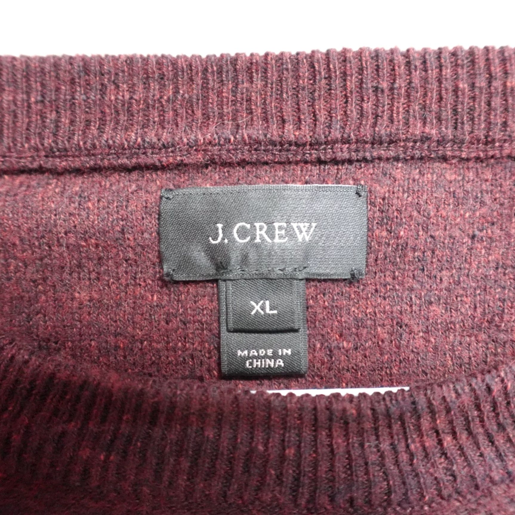 J.Crew J.Crew Mens Sweater XL Red Crew Neck Raglan Kn-? Size US XL / EU 56 / 4 - 2 Thumbnail
