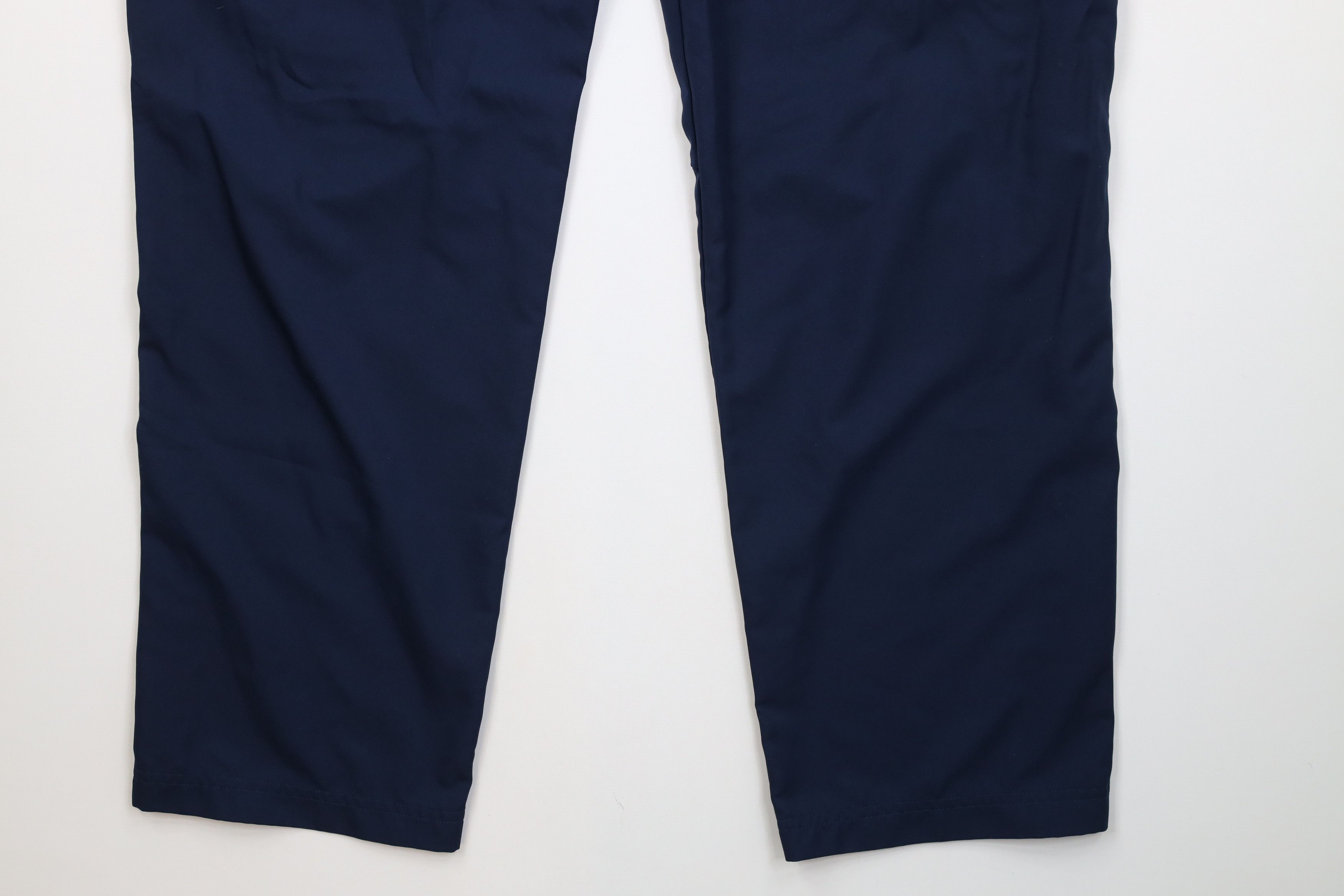 Nike Vintage Y2K Nike Mens Mini Swoosh Warm Up Pants Navy Blue Size US 38 / EU 54 - 5 Thumbnail