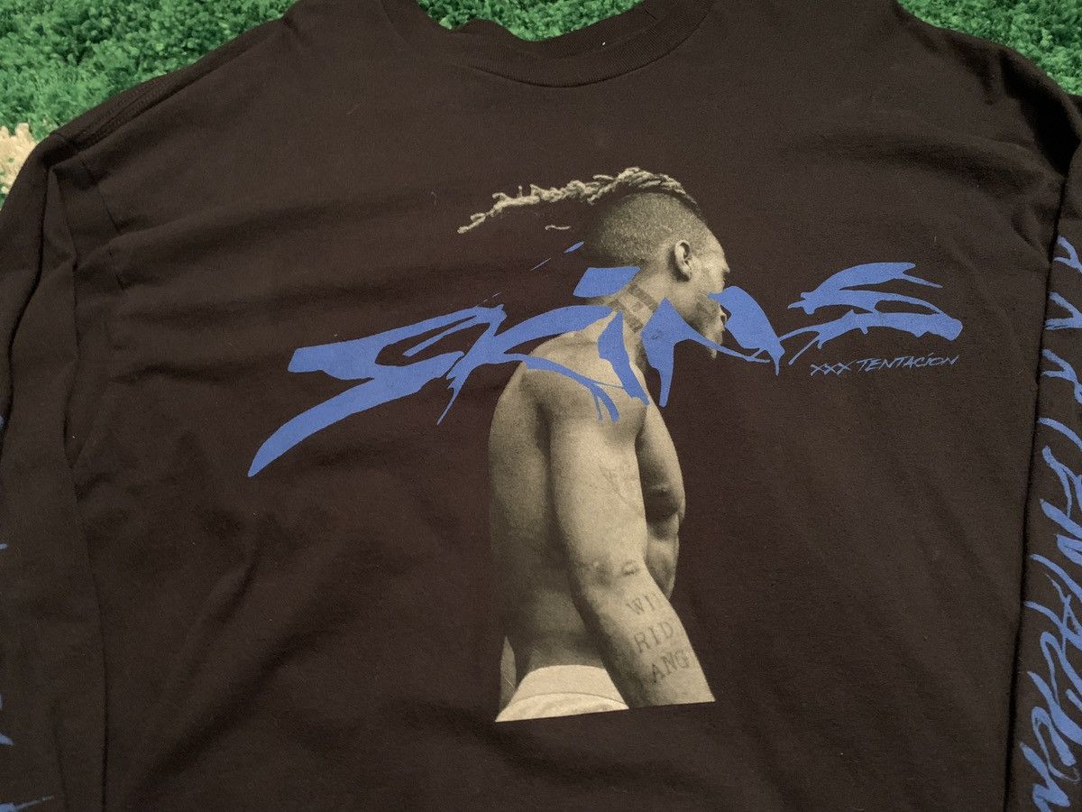 Band Tees XXXTENTACION Skins Long Sleeve T Shirt Size US XXL / EU 58 / 5 - 2 Thumbnail