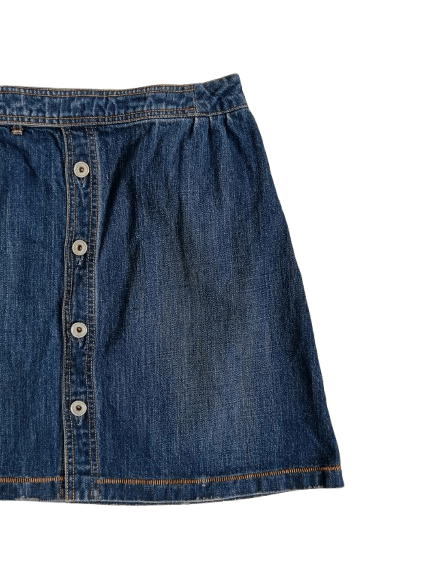 Vintage Spick And Span Blue Denim Skirt Japanese Brand Size 31" - 4 Thumbnail