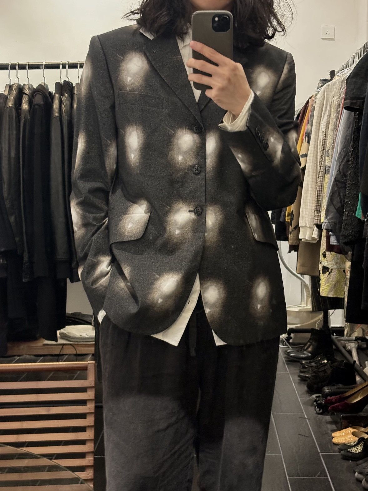 Ann Demeulemeester Ann Demeulemeester | Radiant Suit Jacket Size 46R - 2 Thumbnail