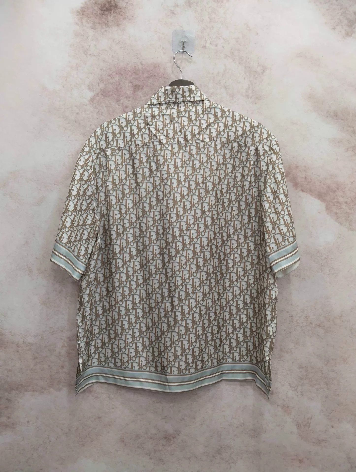 Dior DIOR Logo Print Short Sleeve Shirt 39 Size US M / EU 48-50 / 2 - 2 Thumbnail