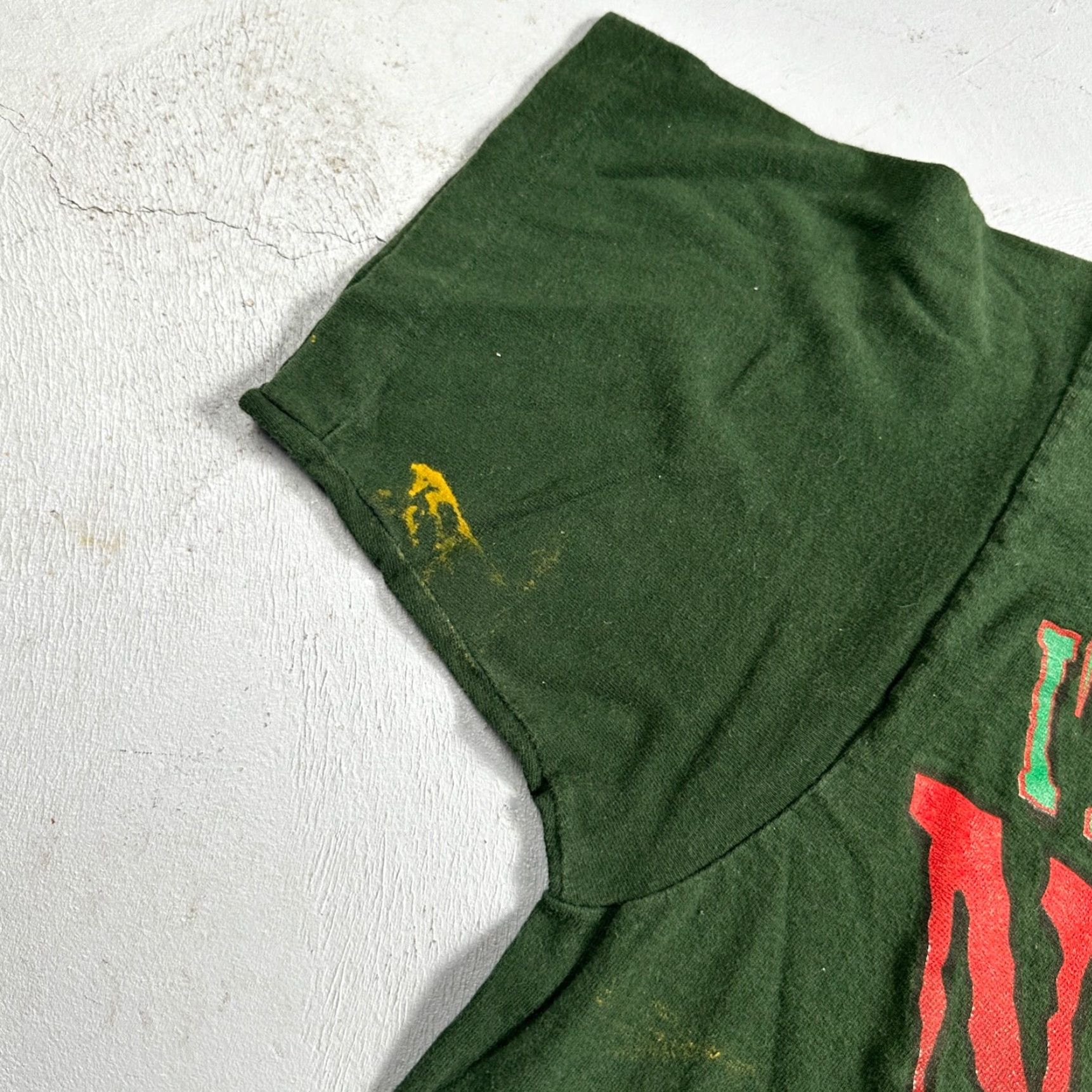 Vintage VINTAGE Looney Tunes Taz T-Shirt Manian Devil Christmas Naughty Nice 90s 1995 Shirt Mens L Green Size US L / EU 52-54 / 3 - 7 Thumbnail
