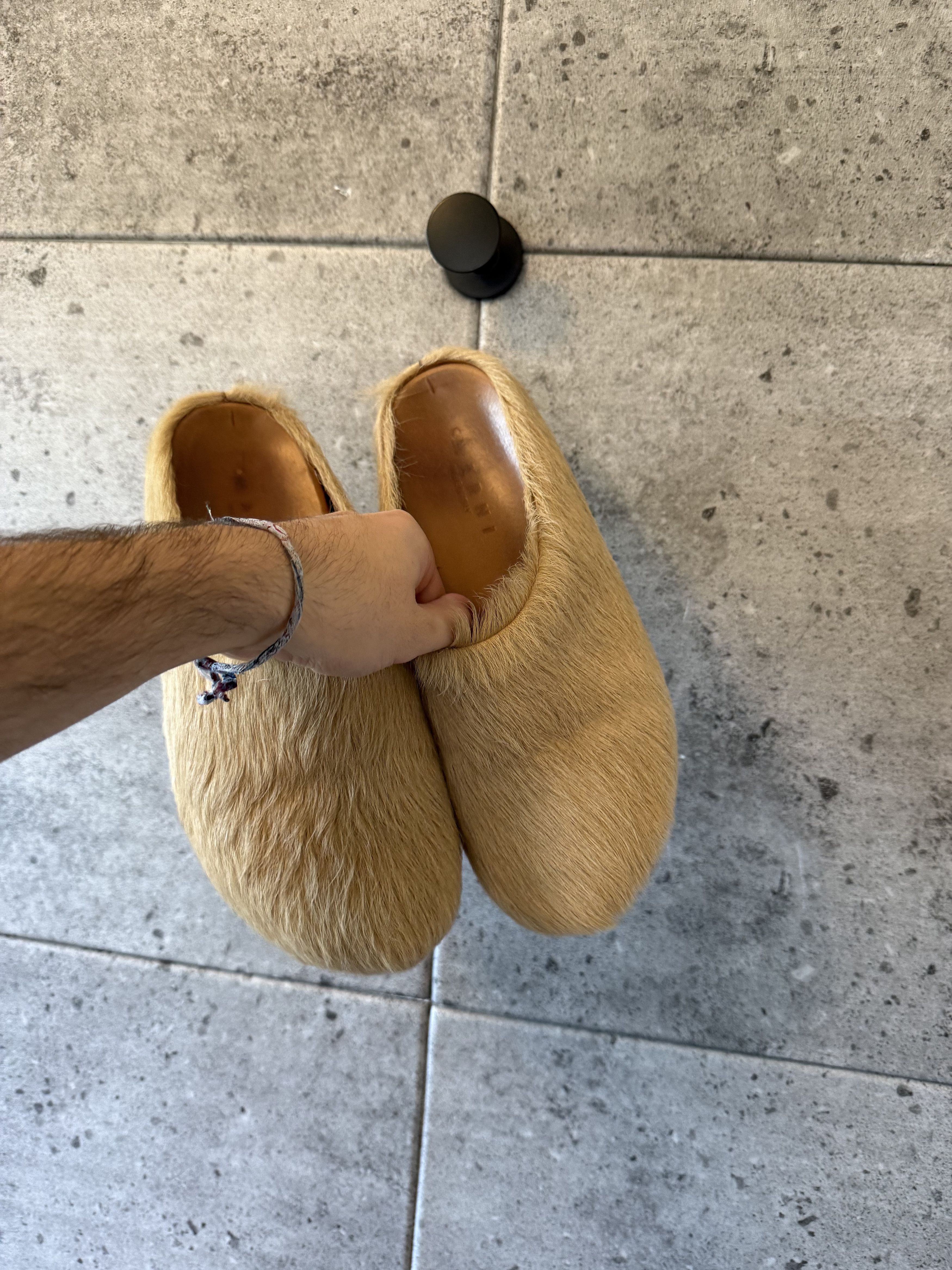 Marni Marni furry mules Size US 11 / EU 44 - 2 Thumbnail