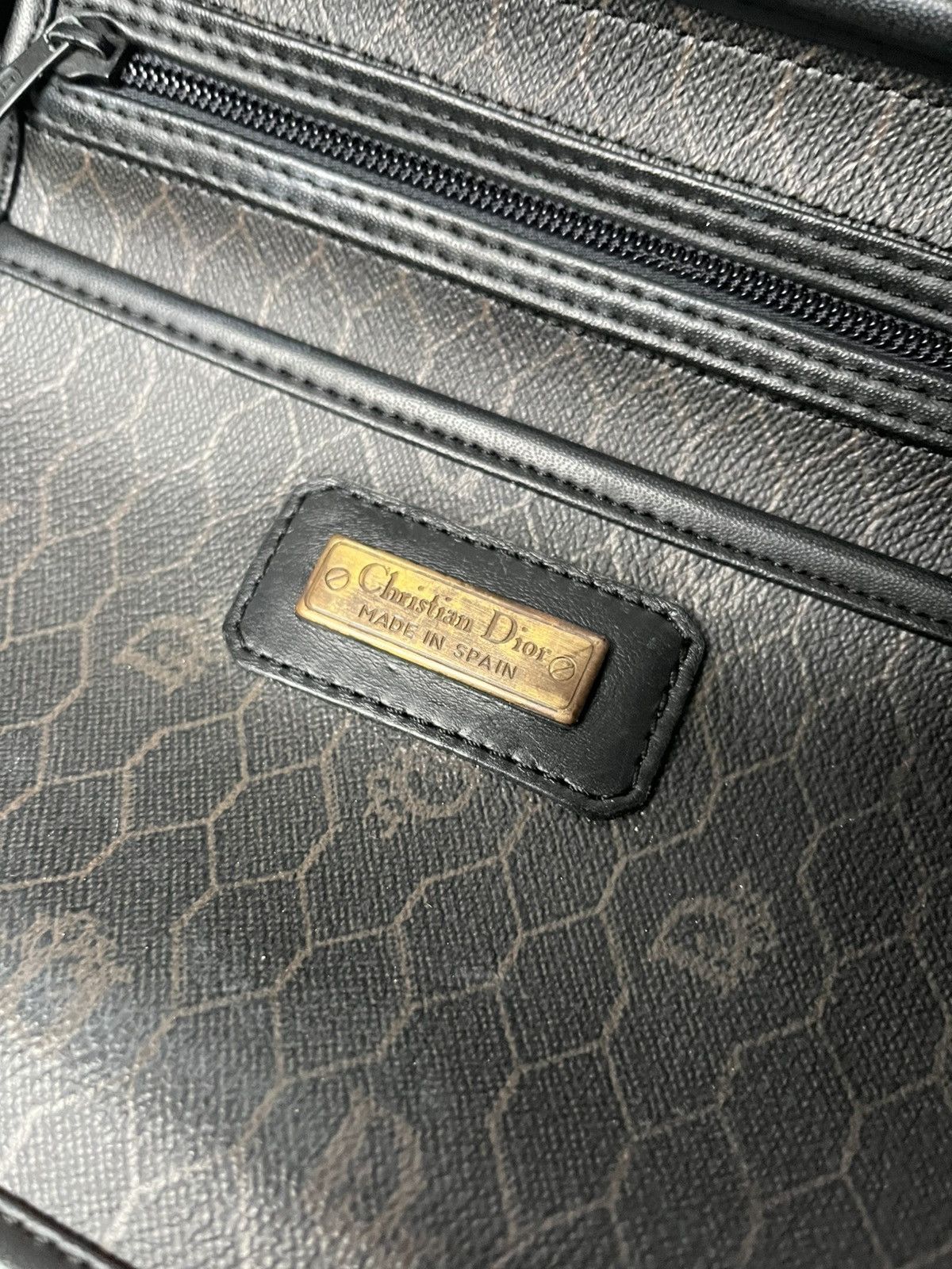 Christian Dior Monsieur Vintage Christian Dior monogram leather handbag rare Size ONE SIZE - 23 Thumbnail