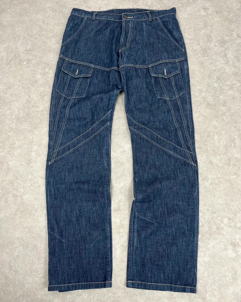 Miu Miu 2000s Miu Miu Brut Denim Jeans Size US 34 / EU 50 - 1 Thumbnail