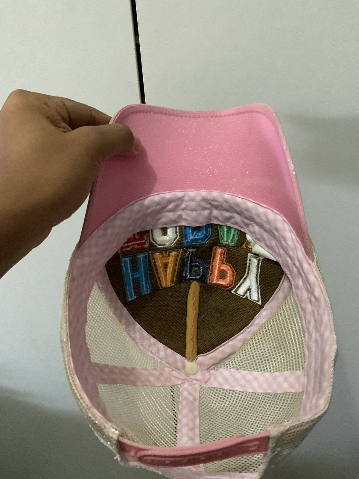 If Six Was Nine Happy Today Spellout Trucker Hat Size ONE SIZE - 8 Thumbnail