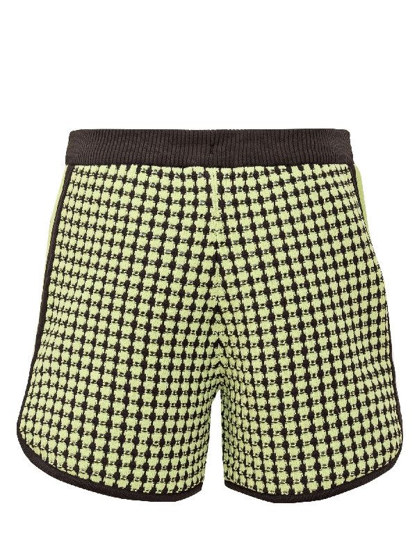 Adidas × Wales Bonner o1mle0725 Shorts In Yellow & Brown Size US 36 / EU 52 - 2 Thumbnail
