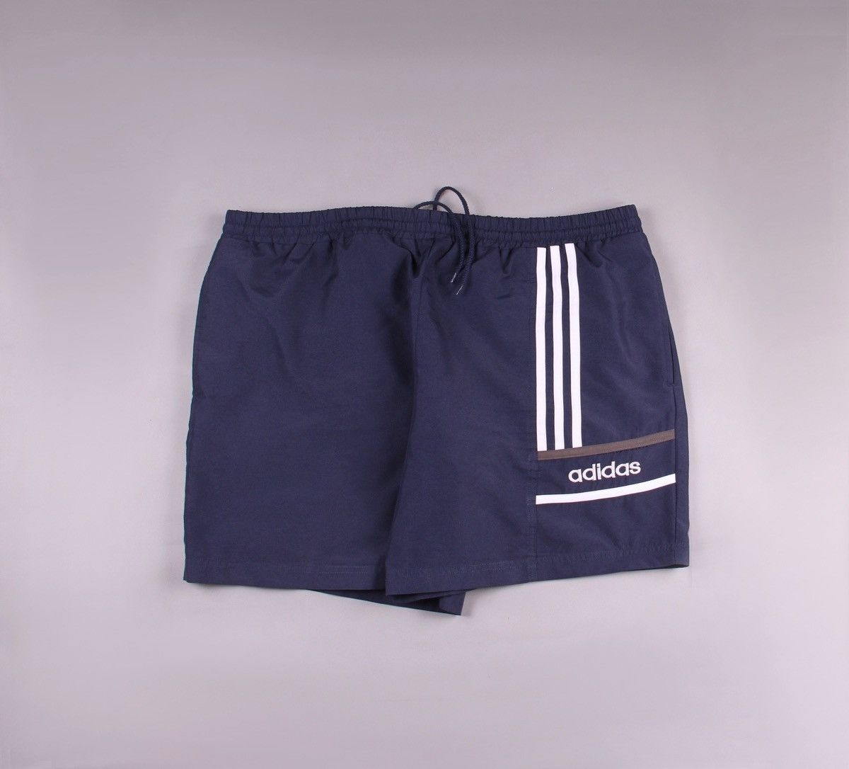 Adidas Vintage Adidas Shorts Retro 90s Nylon Running Swim Wear L Size US 34 / EU 50 - 1 Thumbnail