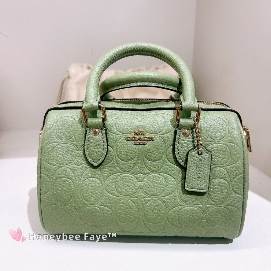 Coach Mini Rowan Crossbody Bag In Signature Leather CEW07 Size ONE SIZE - 5 Thumbnail