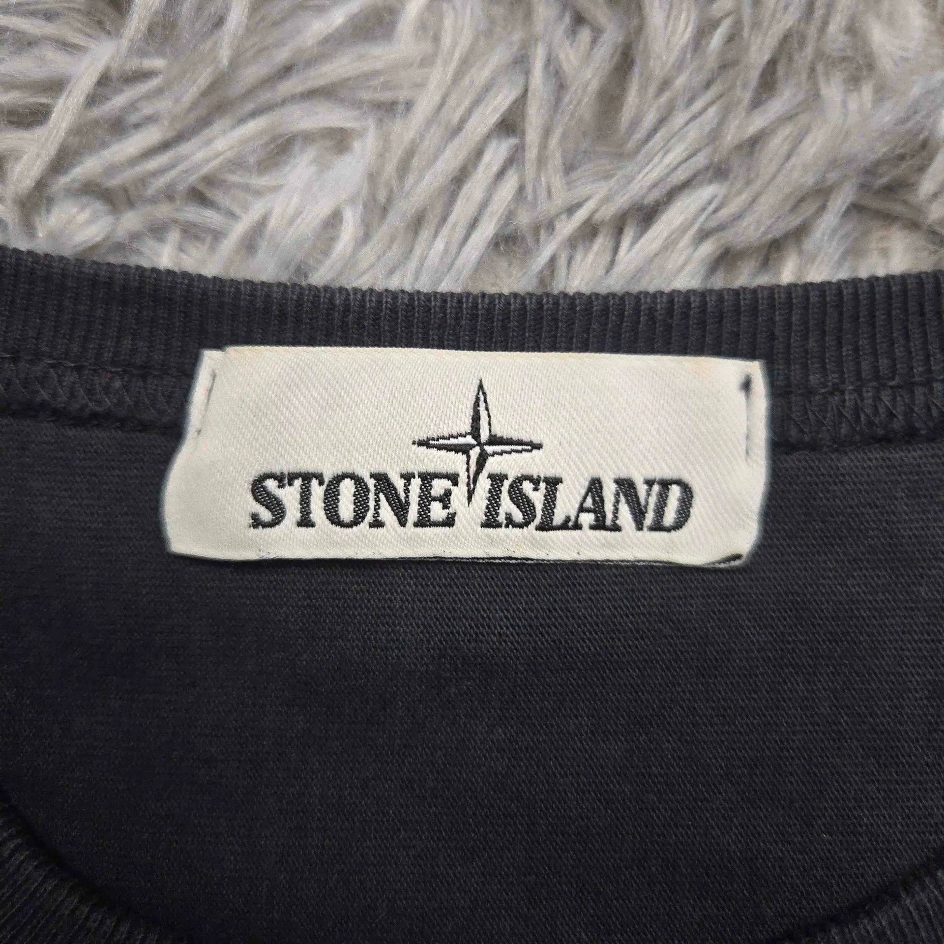 Stone Island stone island black functional sweatshirt with pockets Size US L / EU 52-54 / 3 - 5 Thumbnail