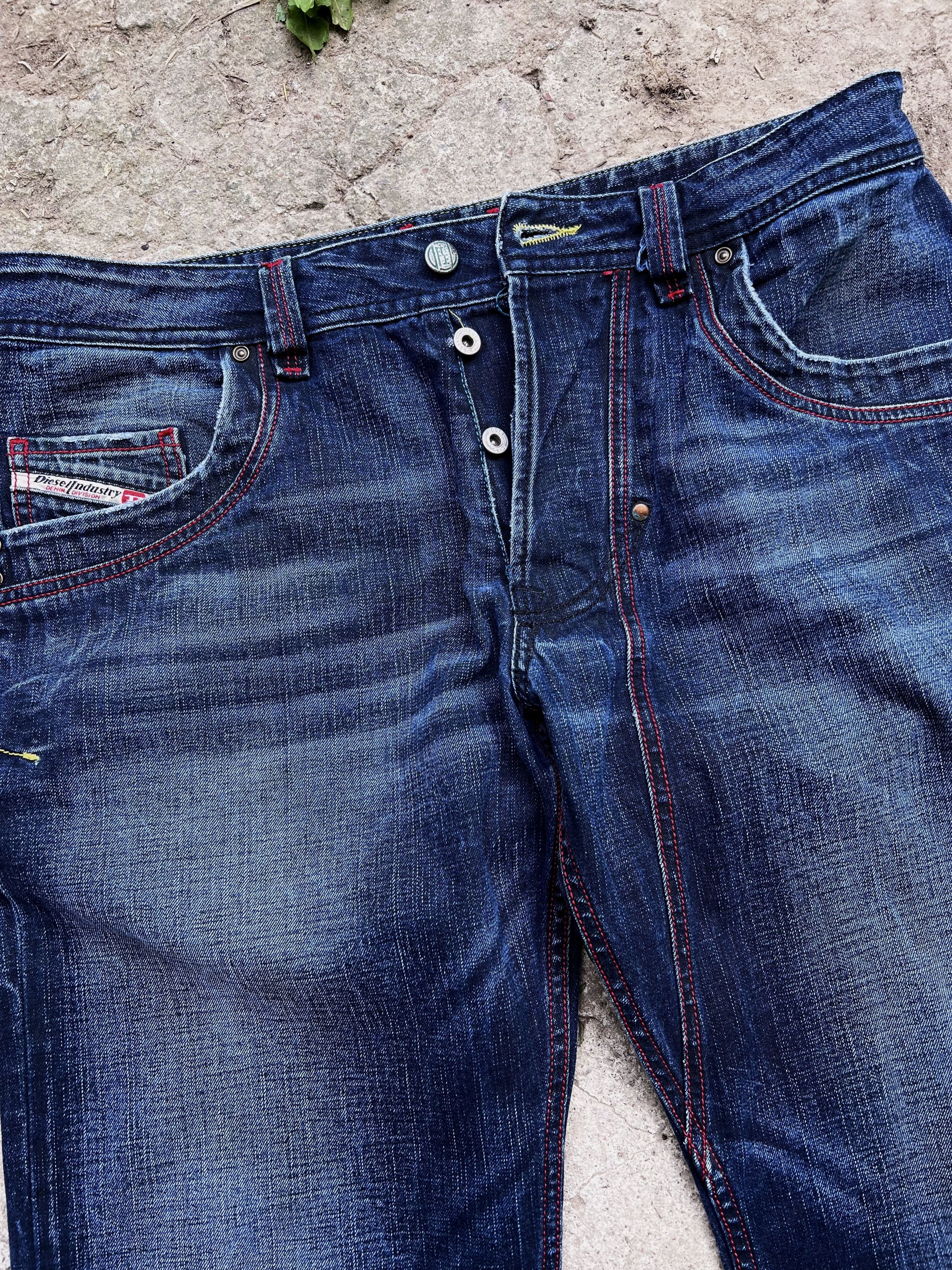 Diesel Y2K Vintage Diesel Flared Baggy Distressed Denim Jeans Size US 34 / EU 50 - 10 Thumbnail
