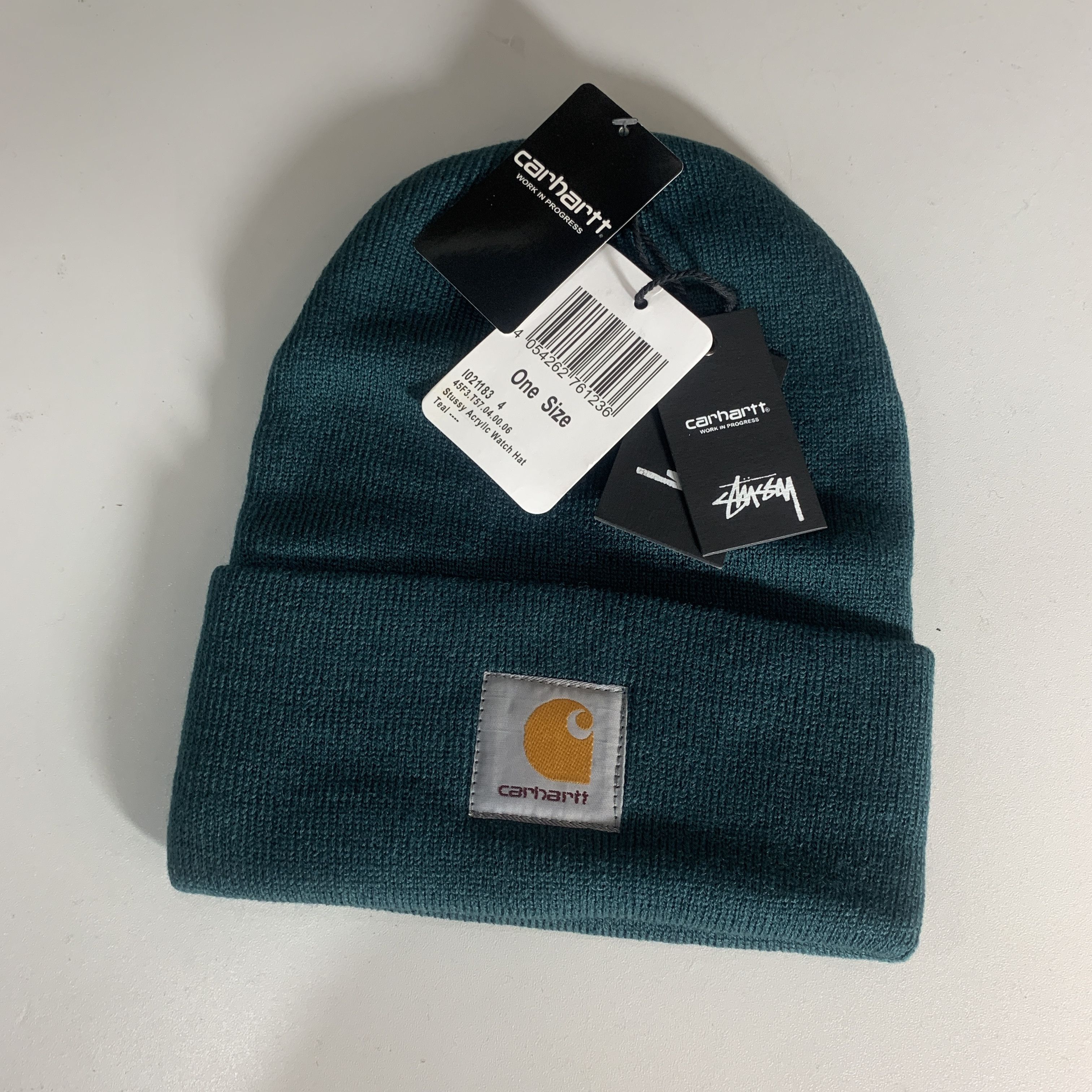 Other STUSSY CARHARTT ACRYLIC WATCH BEANIE HAT Size ONE SIZE - 1 Thumbnail