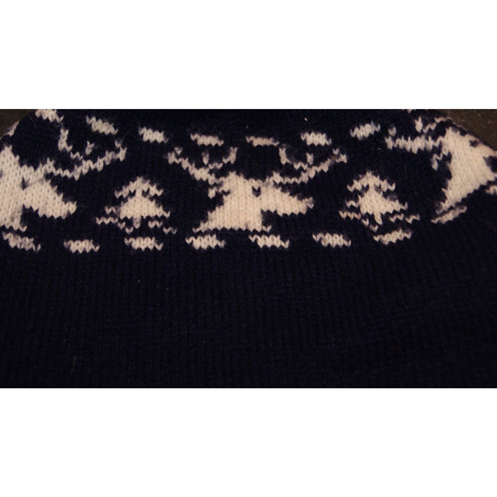 Vintage VTG Ski Mask Snowflake 80 Robber 3 Hole Winter Hat Full Face Size ONE SIZE - 4 Thumbnail