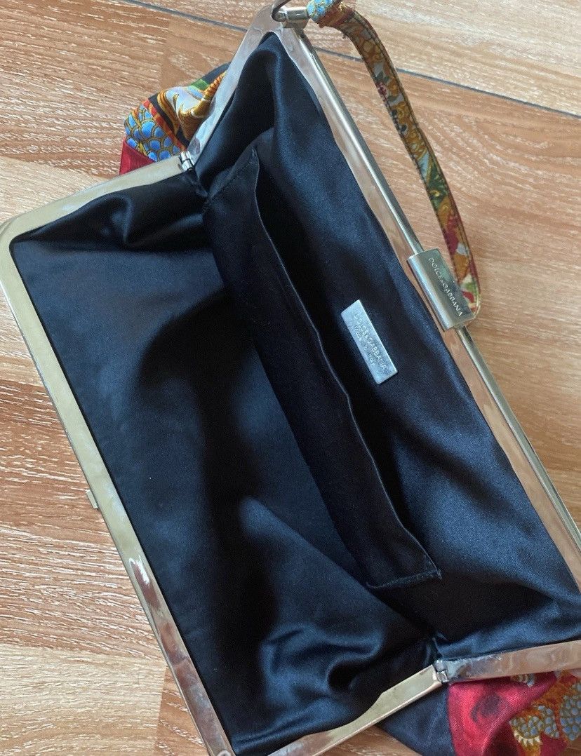 Dolce & Gabbana DOLCE & GABBANA SILK EVENING BAG Size ONE SIZE - 4 Thumbnail