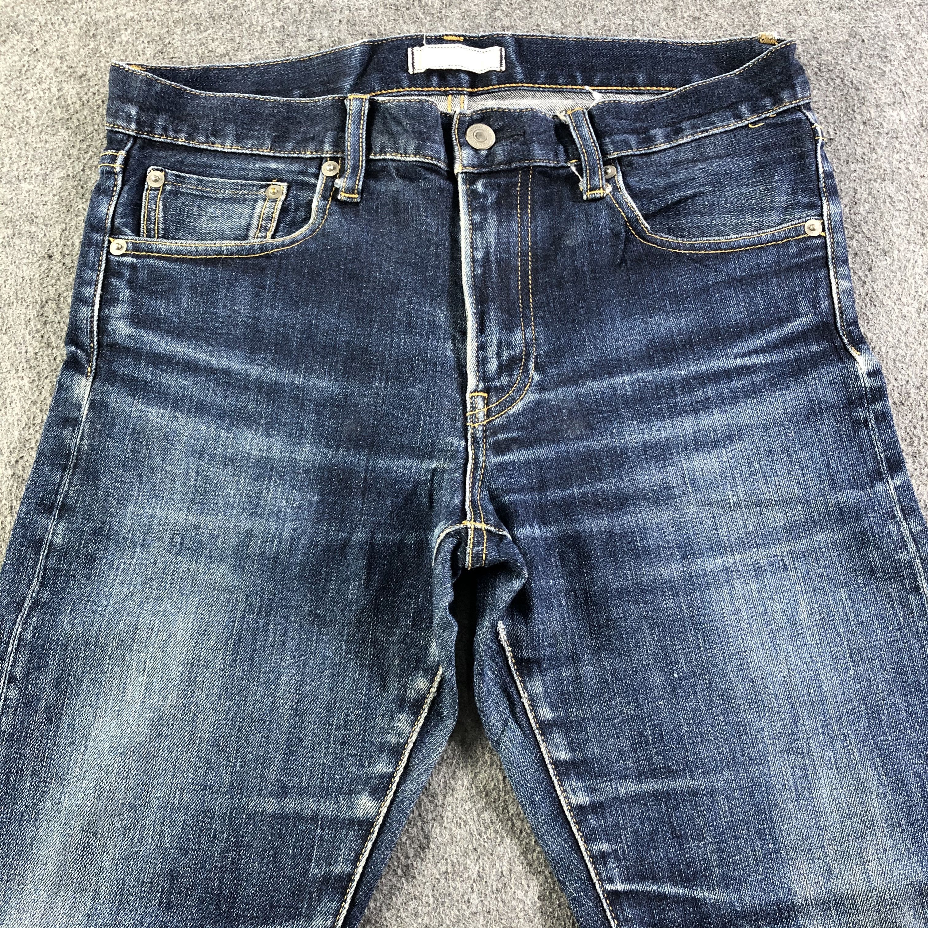 Uniqlo Blue Wash Uniqlo Selvedge Jeans-J2968 Size US 32 / EU 48 - 3 Thumbnail