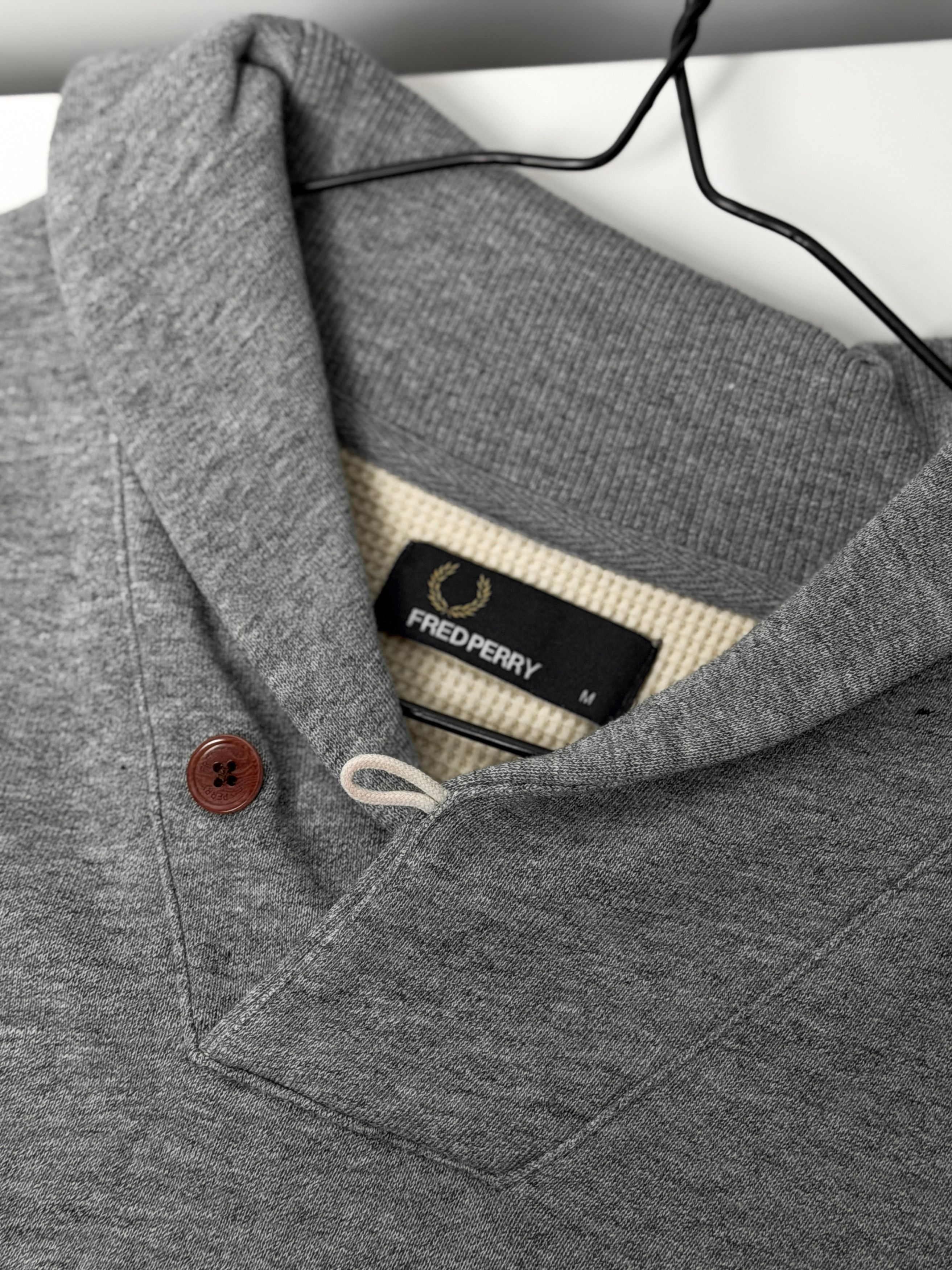 Fred Perry Fred Perry Men’s Shawl Neck Sweatshirt Size US M / EU 48-50 / 2 - 8 Thumbnail