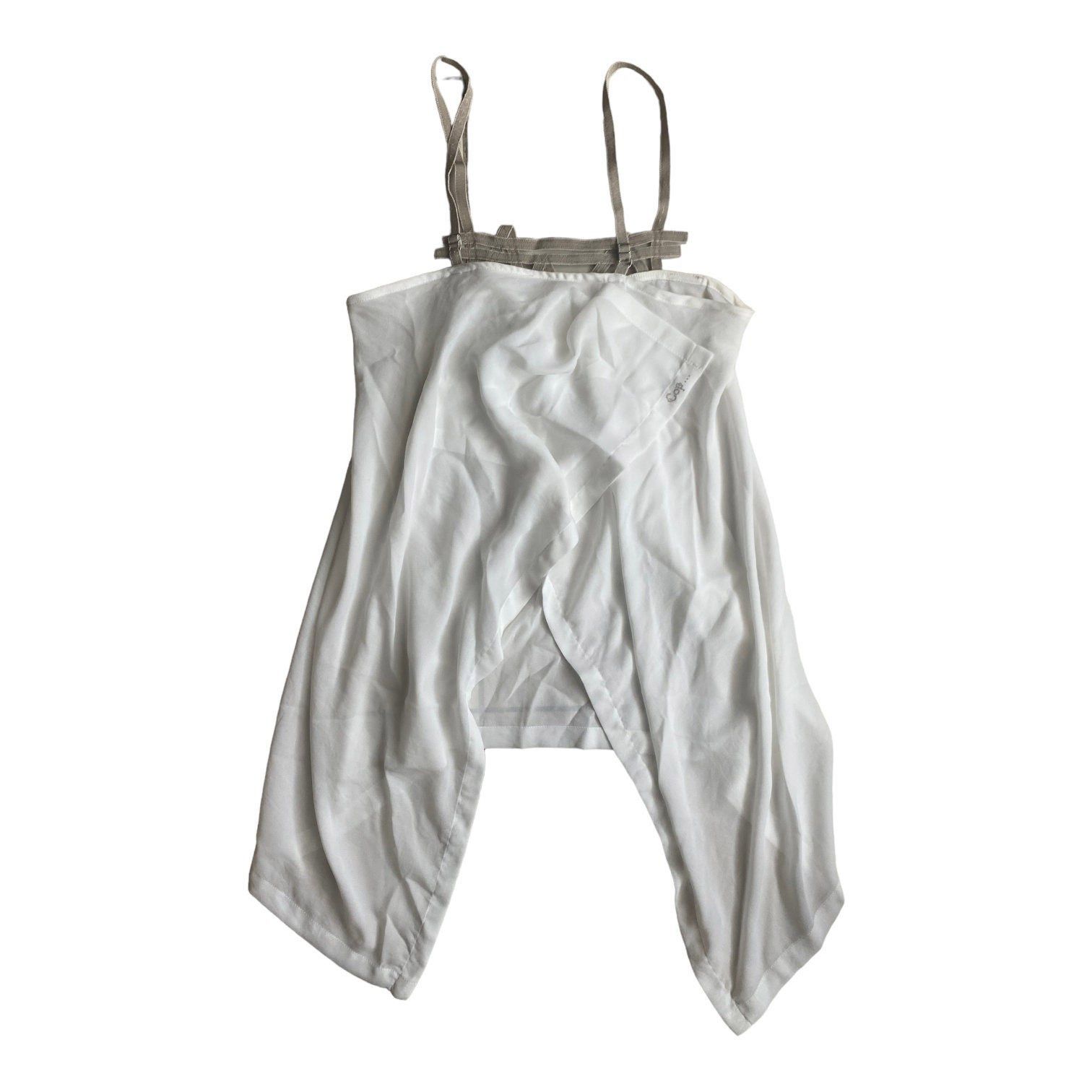 Cop Copine The Cop Copine Asymmetrical Open Back Top Size ONE SIZE - 6 Thumbnail