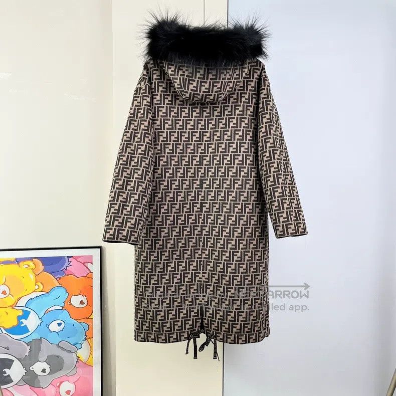 Fendi Fendi Reversible Coat Size XXS / US 00 / IT 34 - 2 Thumbnail
