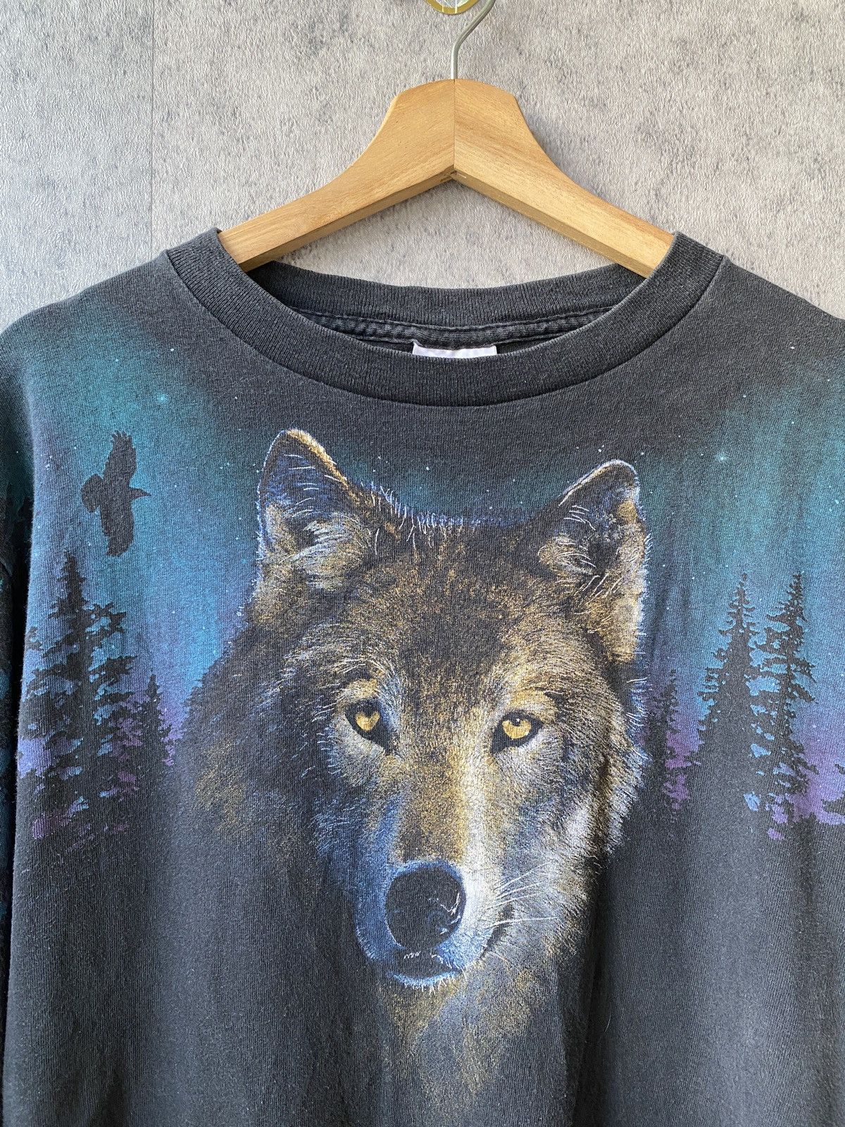 Habitat × Vintage Vintage 90’s Animal Tee Habitat Long Sleeves Size US L / EU 52-54 / 3 - 5 Thumbnail
