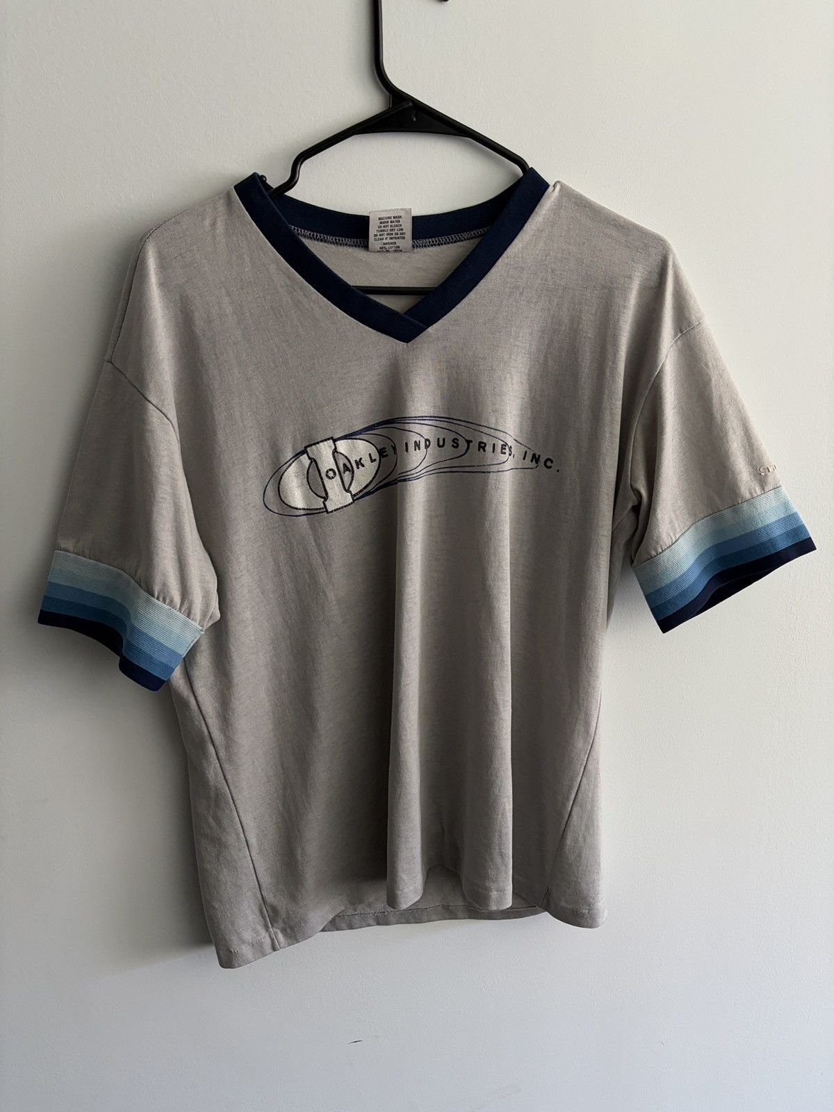 Oakley Oakley industries vintage ringer tee Size US L / EU 52-54 / 3 - 1 Thumbnail