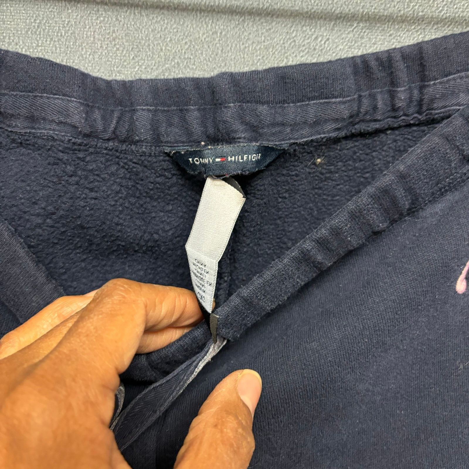 Tommy Hilfiger Vintage Tommy Hilfiger Sweatpants Drawstring Pull On Cozy Size 36" / US 14 / IT 50 - 7 Thumbnail
