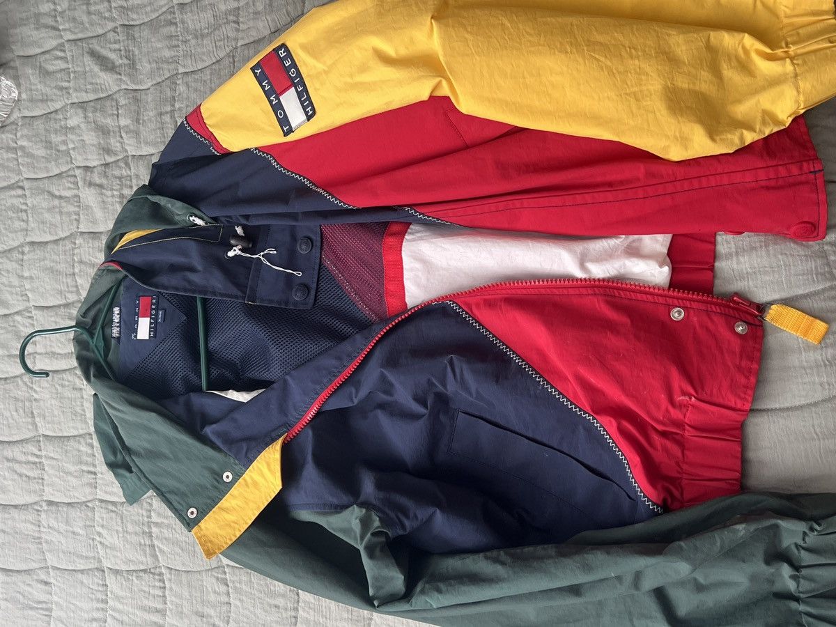 Tommy Hilfiger Tommy Hilfiger Sailing Gear Anorak Jacket Size US XL / EU 56 / 4 - 6 Thumbnail