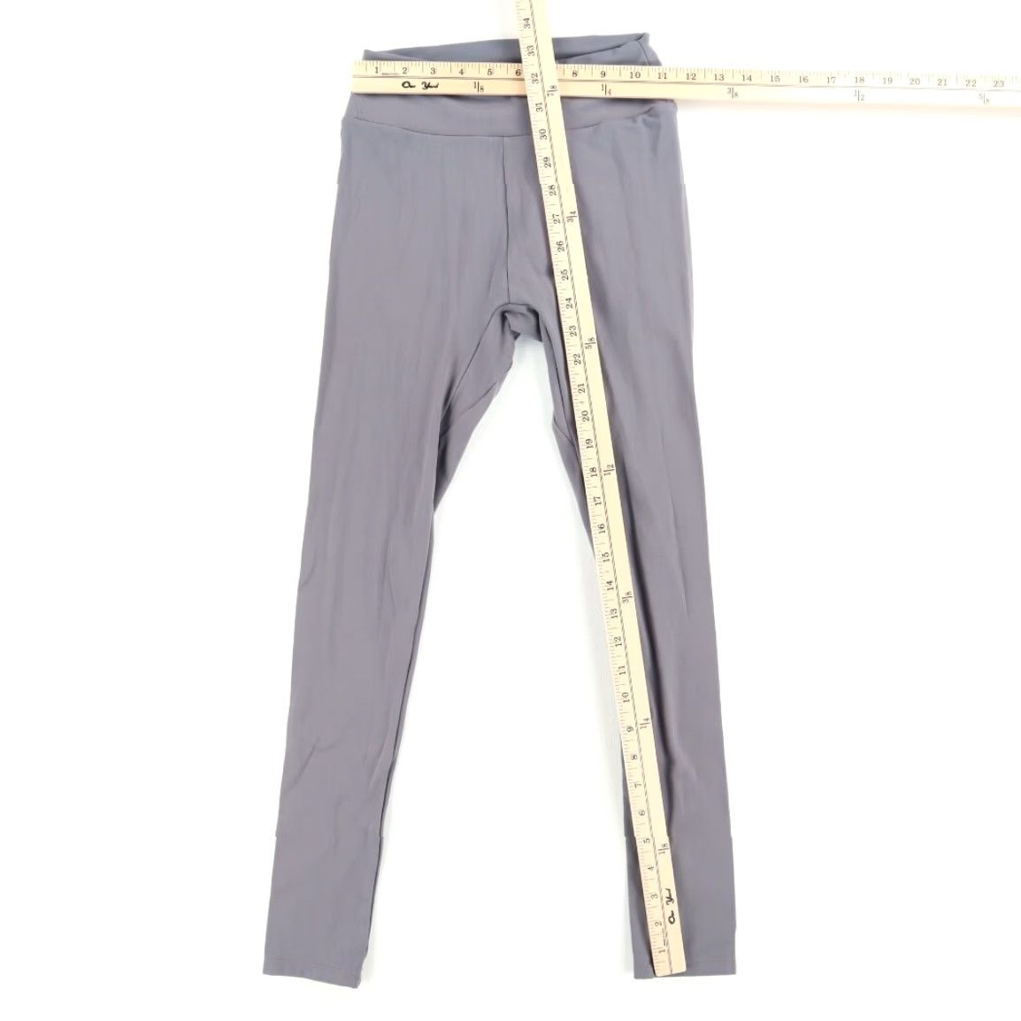 Gymshark Gymshark High Stretch Speed Nylon Woven Leggings Pants Gray Women's S Size 28" / US 6 / IT 42 - 3 Thumbnail
