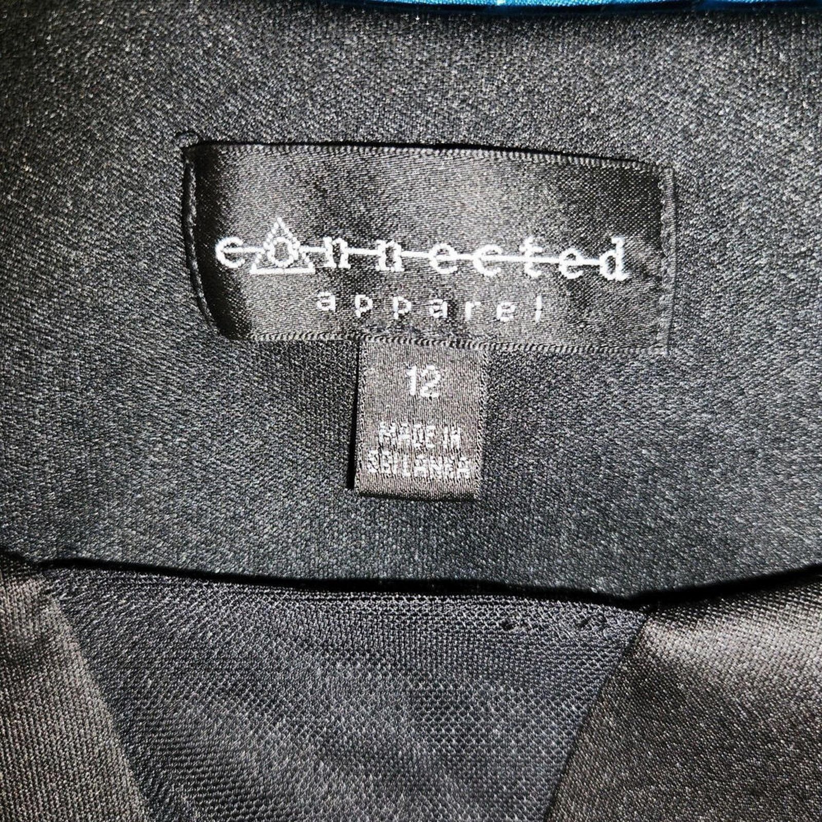 Other Connected Apparel Size 12 Dress Black Sleeveless Knee Length Size XL / US 12-14 / IT 48-50 - 5 Thumbnail
