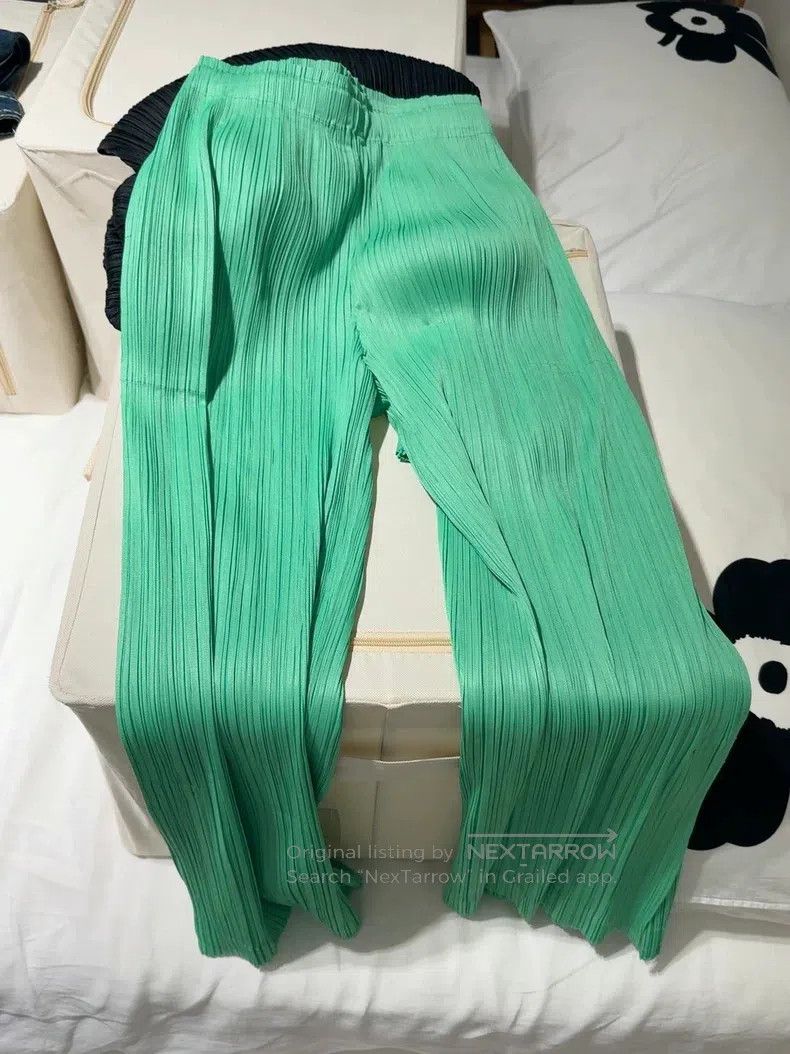 Issey Miyake Issey Miyake Green Pants Size 25" / US 0 / IT 36 - 3 Thumbnail