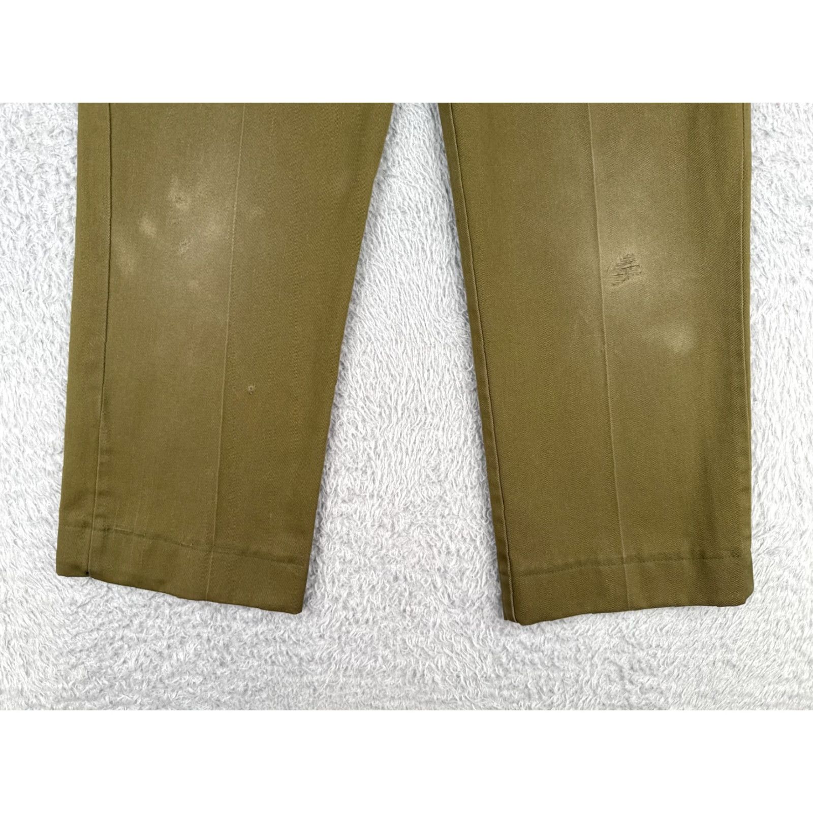 Vintage VINTAGE Boy Scouts Pants Men 30 Cargo Green Official Uniform Twill Cotton 30x26 Mens green cargo pants Boy Scouts of America Size US 30 / EU 46 - 2 Thumbnail
