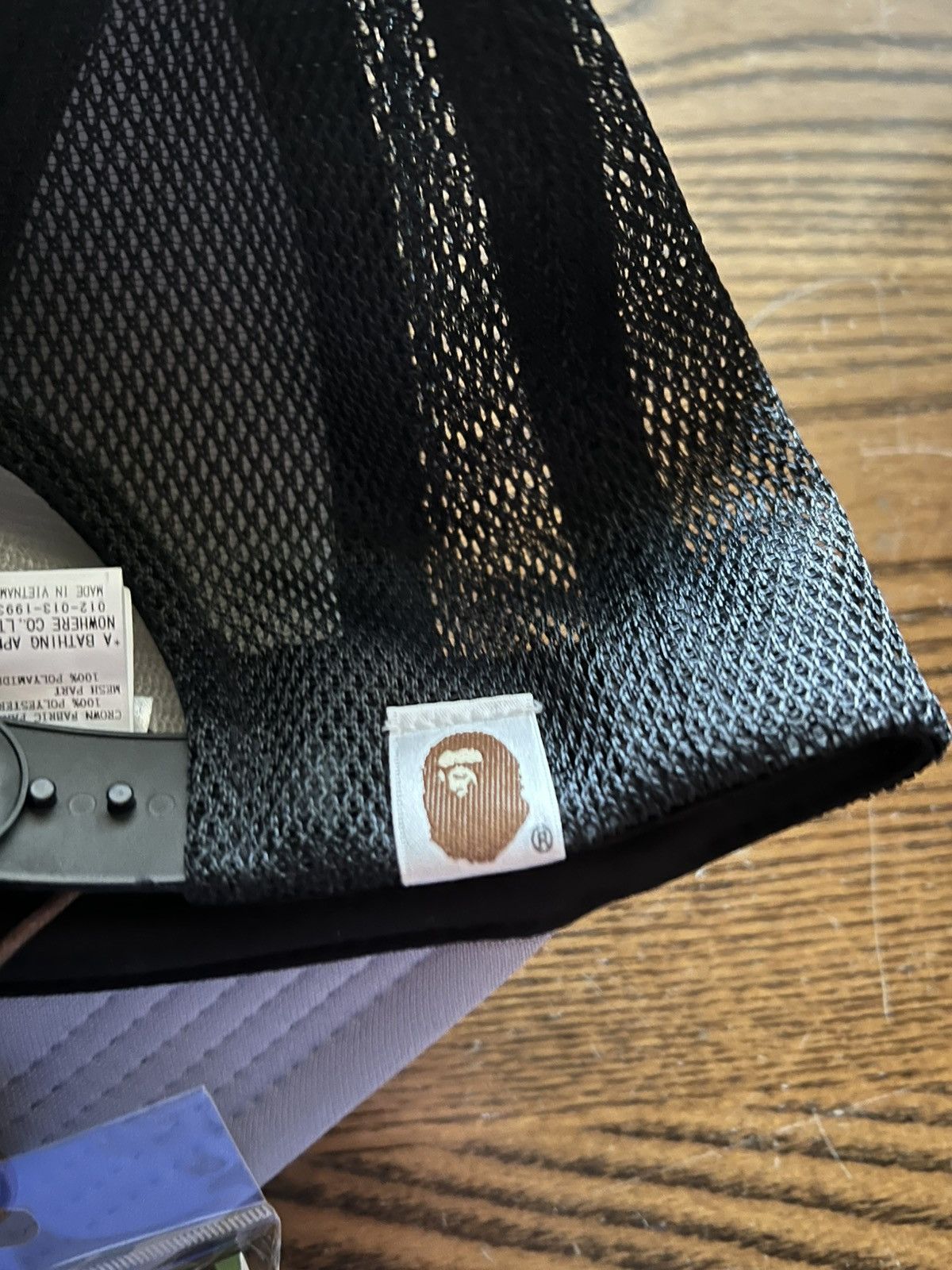 Bape Bape Racing Reflective Trucker Hat Size ONE SIZE - 4 Thumbnail